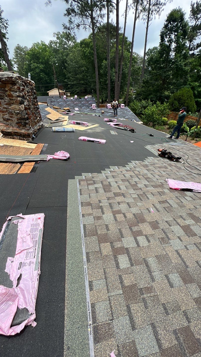 Residential Roofing Installation using Owens Corning by Inspector Roofing and Restoration