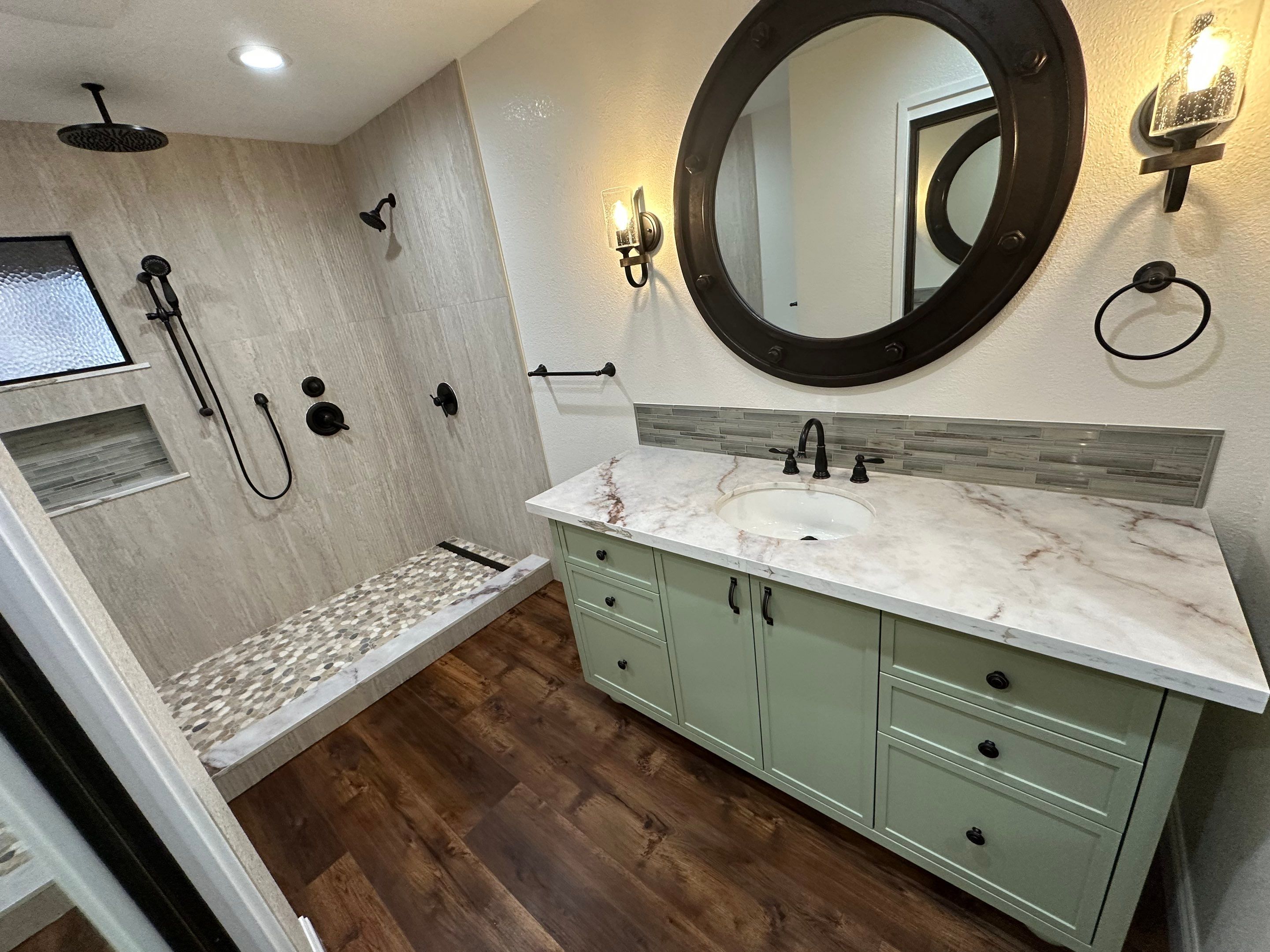 Bathroom Remodel in Fair Oaks by NuLead Construction Inc