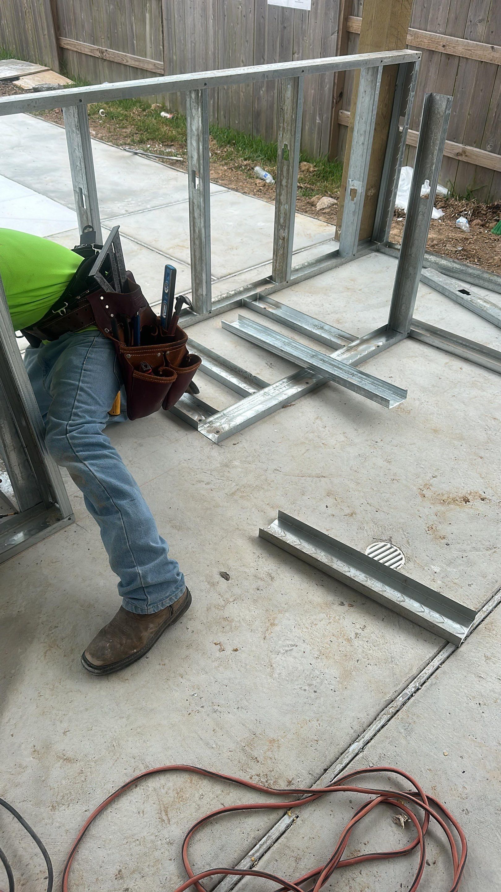 Patio and Summer Kitchen in Texas city by SophAlx LLC