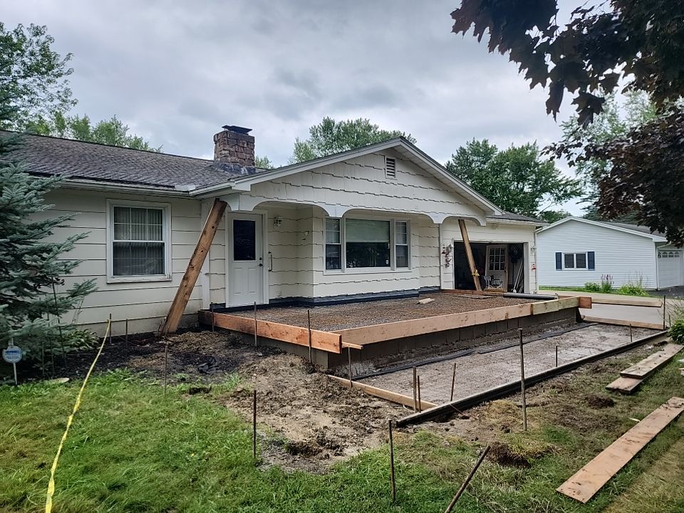 Porch and Concrete by Ivy Lea Construction