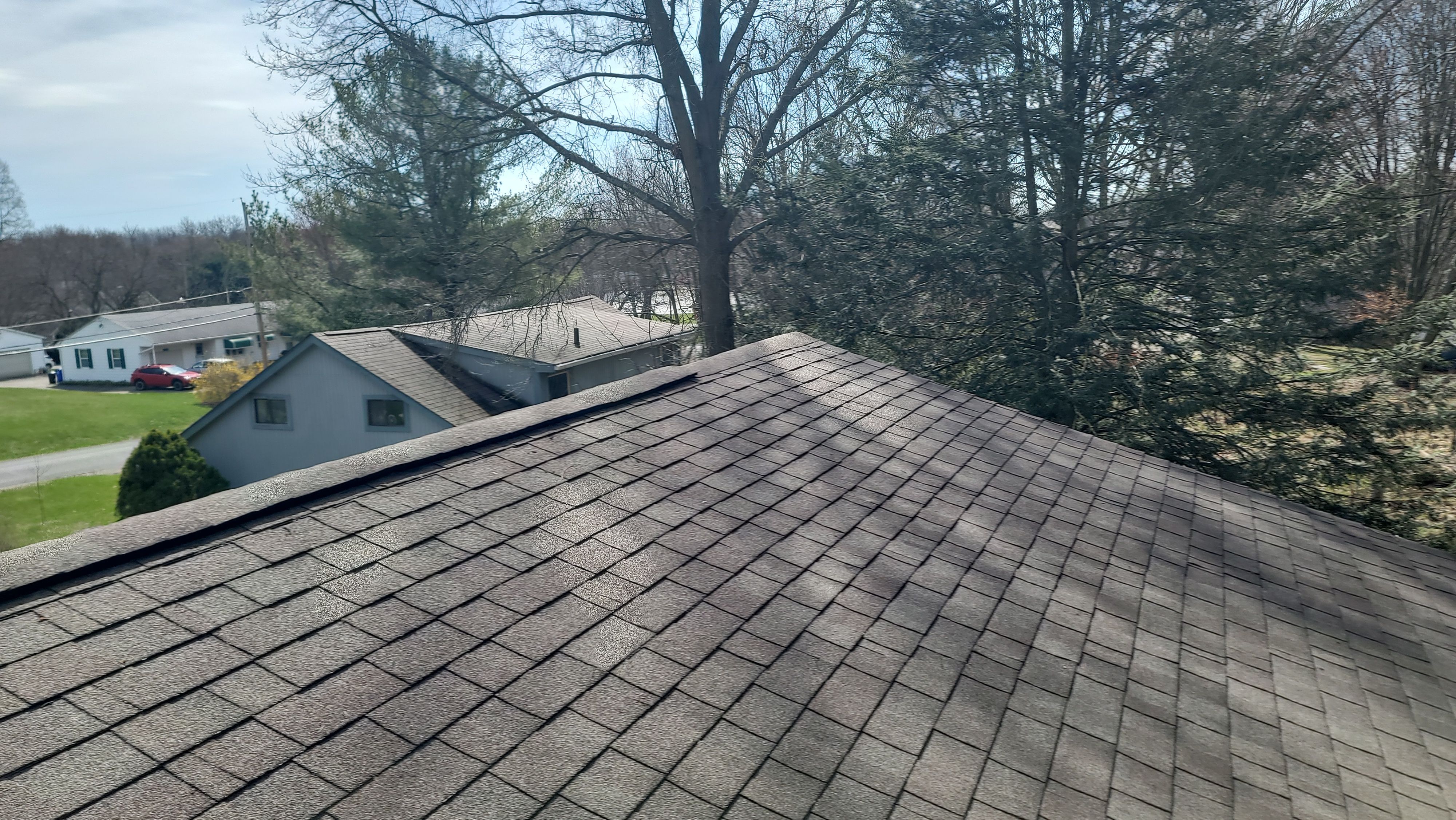 Atlas Pinnacle, Color, Weathered Shadow, Drip Edge, Color, Royal Brown by Eagle Eye Roofing