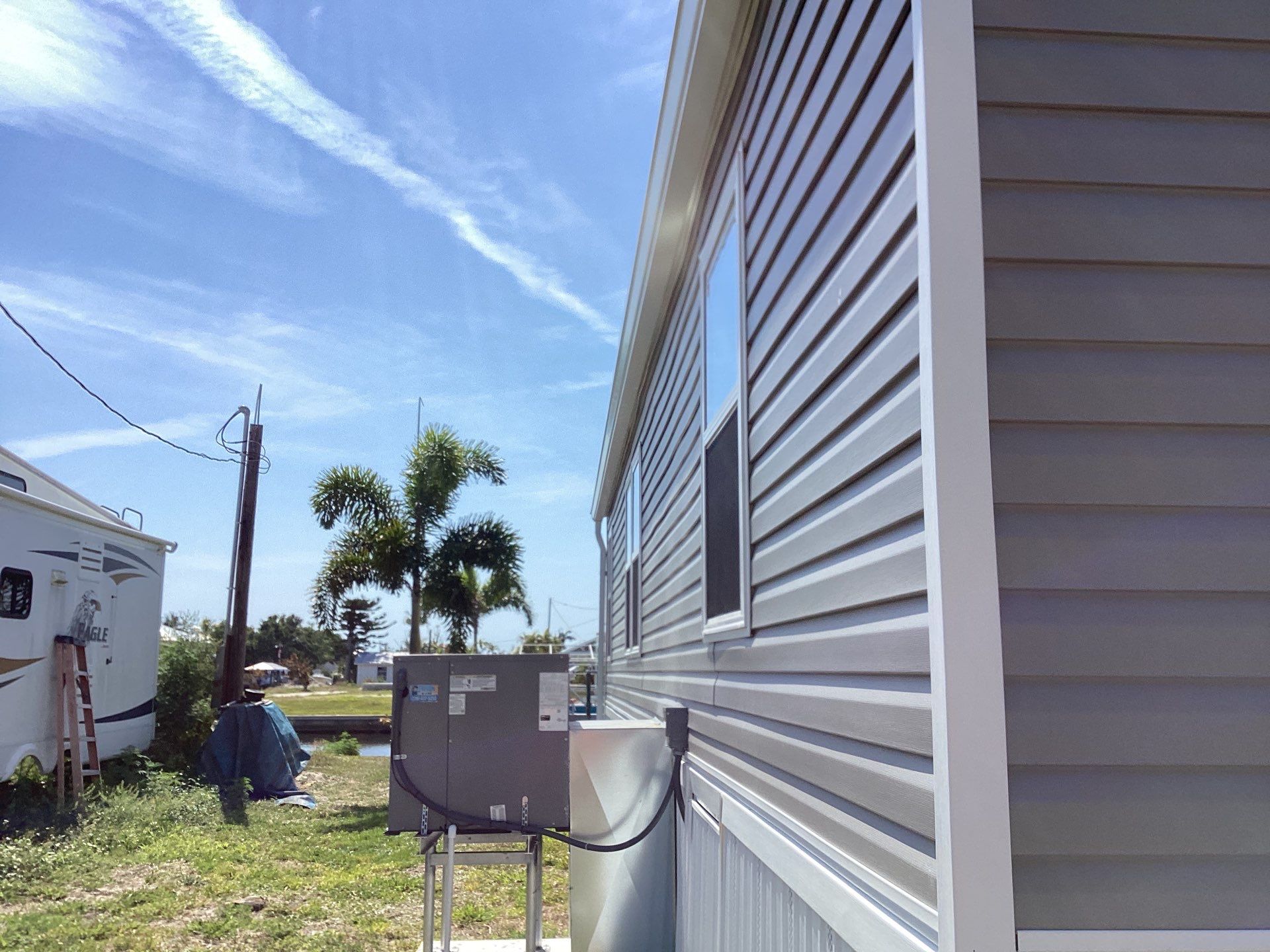 Aluminum Gutters for Beachside Homes in St James City FL by Gutter Professors