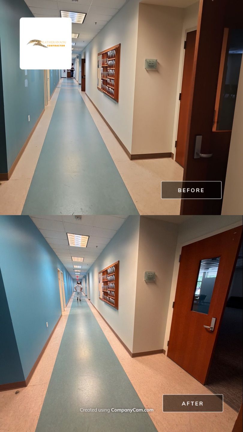 Interior Painting – Beth Myers Synagogue by Billy Weatherspoon Contractor