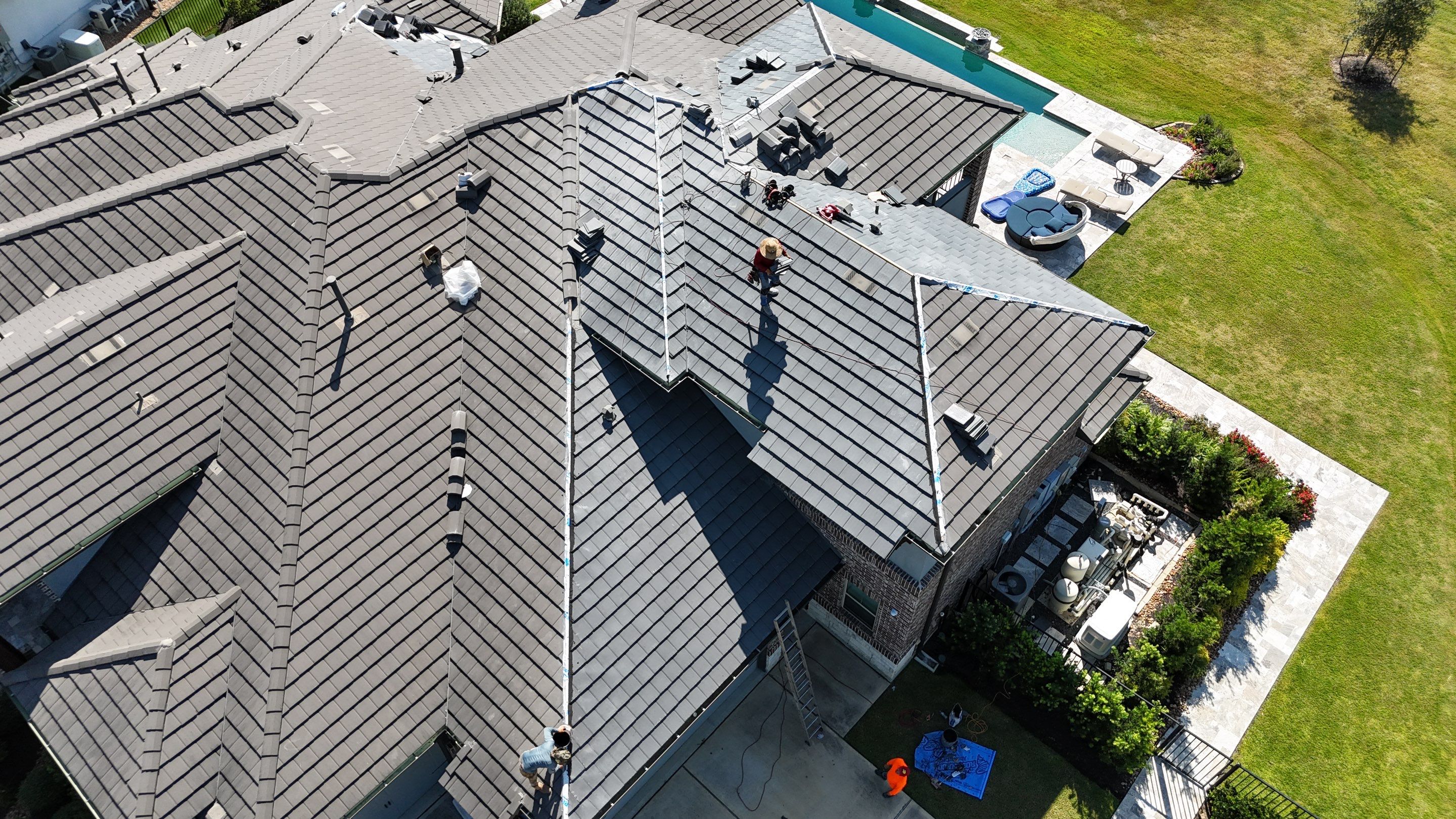 Saxony Tile Repair in Bridgeland!  by Core Four Roofing