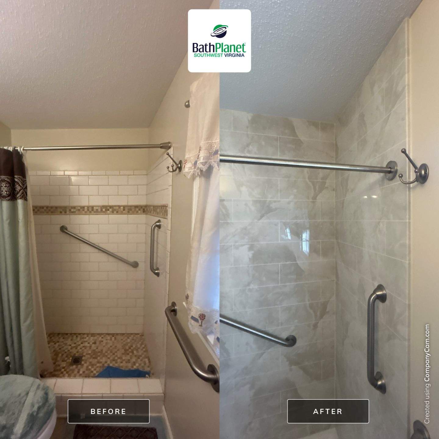 Shower Upgrade by BathPlanet SW Virginia