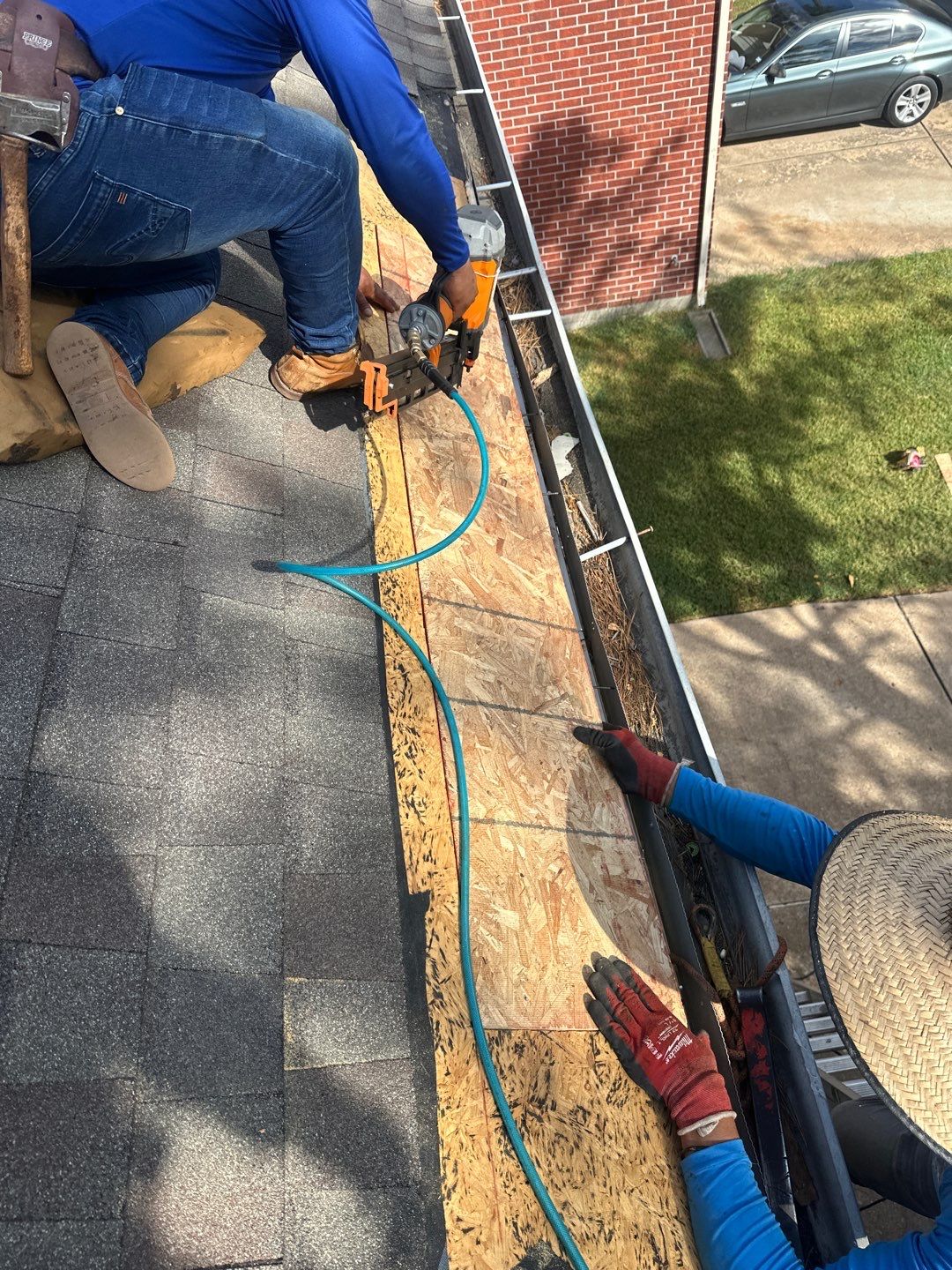 Residential Roofing Repair using Owen's Corning Duration (Lifetime) Shingles by Roof Repair Company