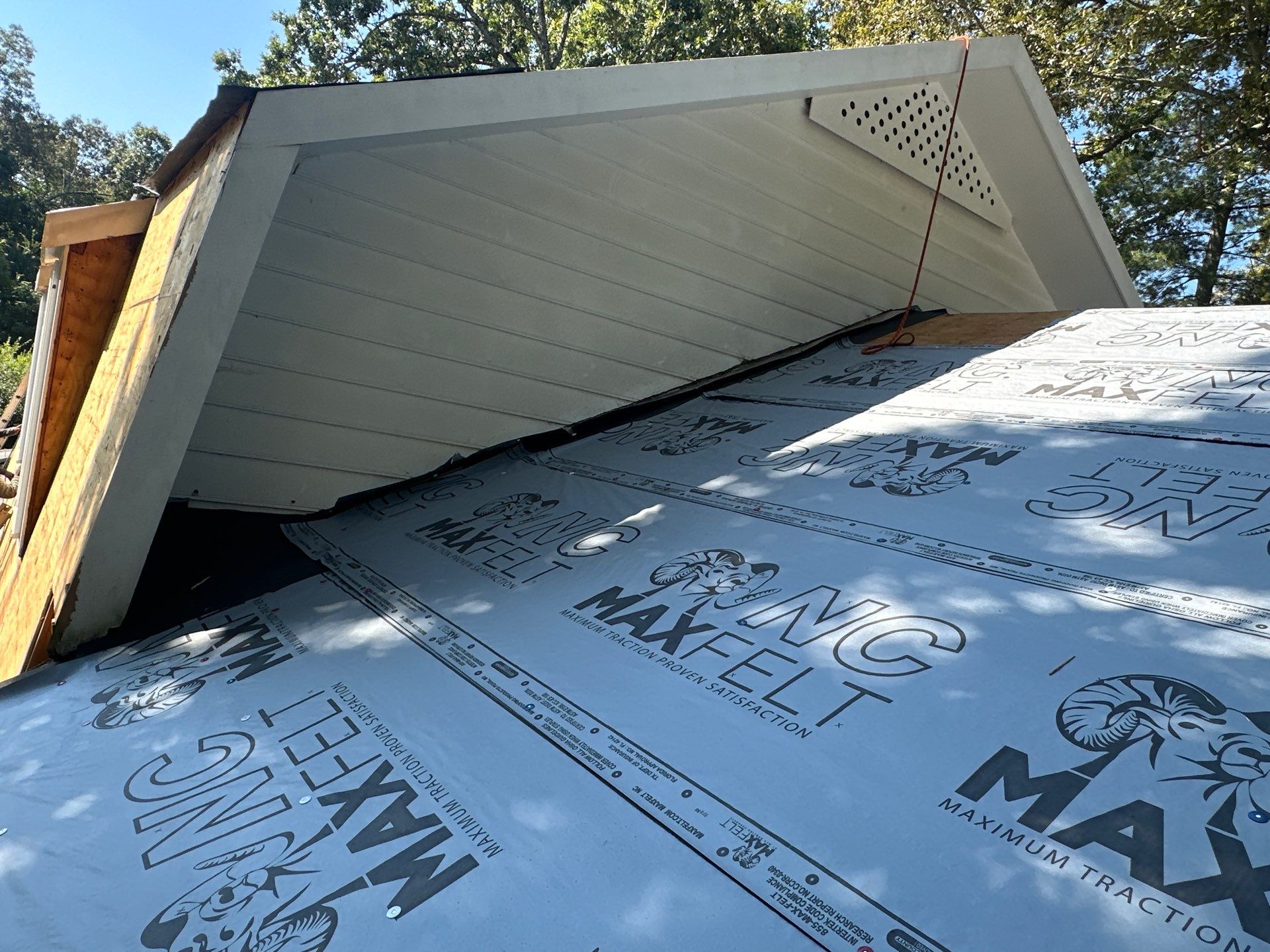 Project in Rocky Face by Aultman Roofing