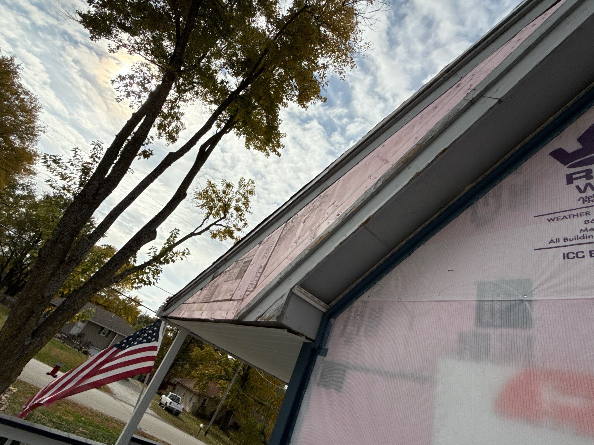 Out with the Old , in with the Blue  by EEC  Windows, Siding & Roofing 