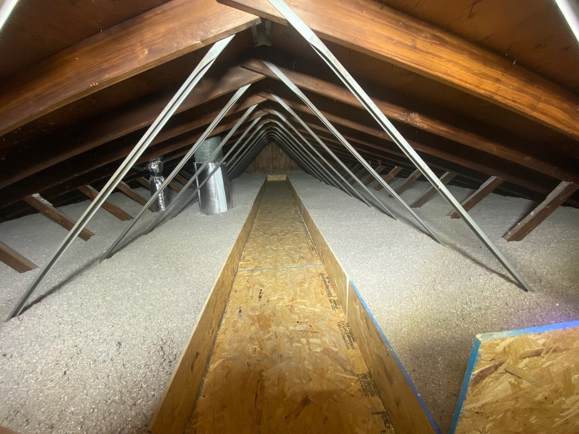 Stopping major attic air loss in Coraopolis, PA 15108 by Home Environment Solutions