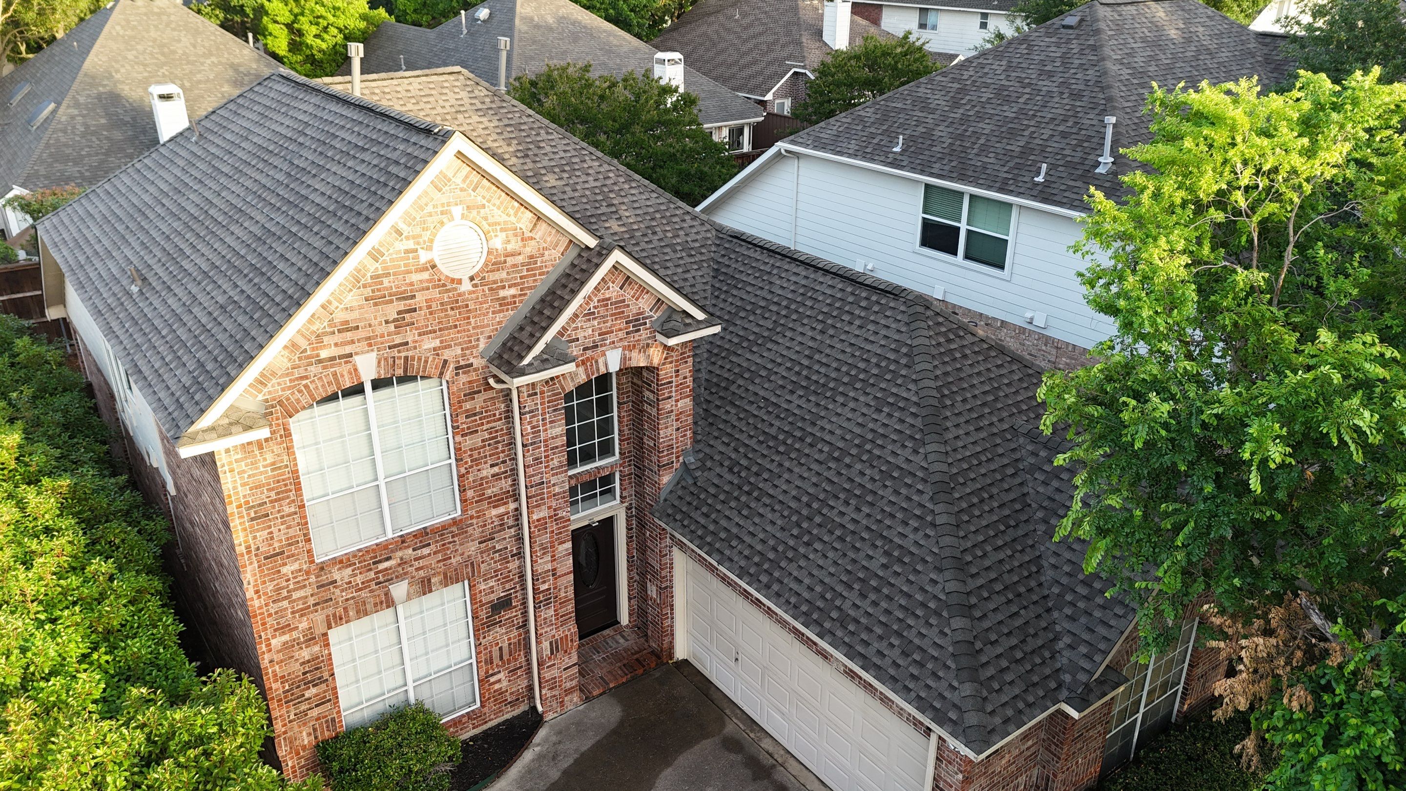 Residential Roof Replacement using GAF HDZ - Weathered Wood by Elite Roofing LLC