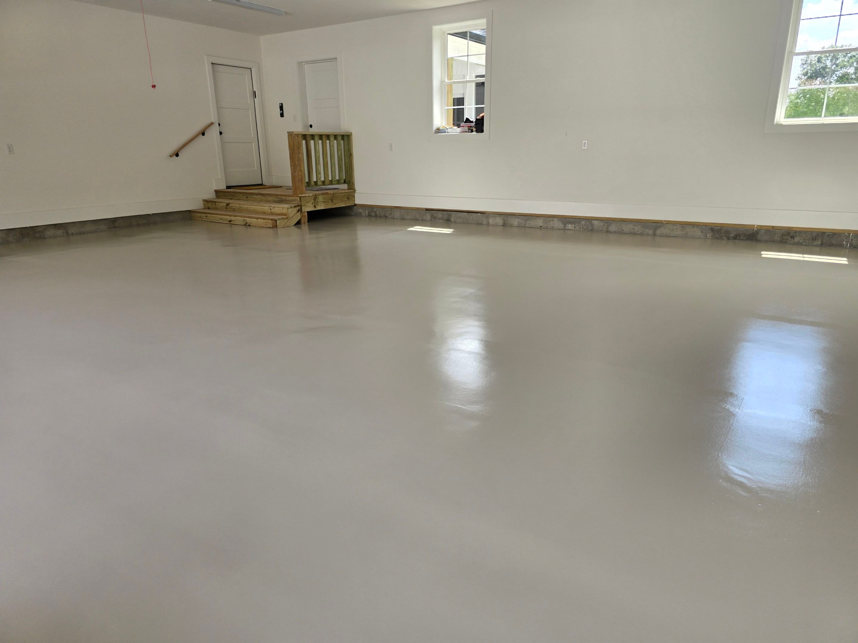 Garage Using Greige UDP by Elite Floor Solutions