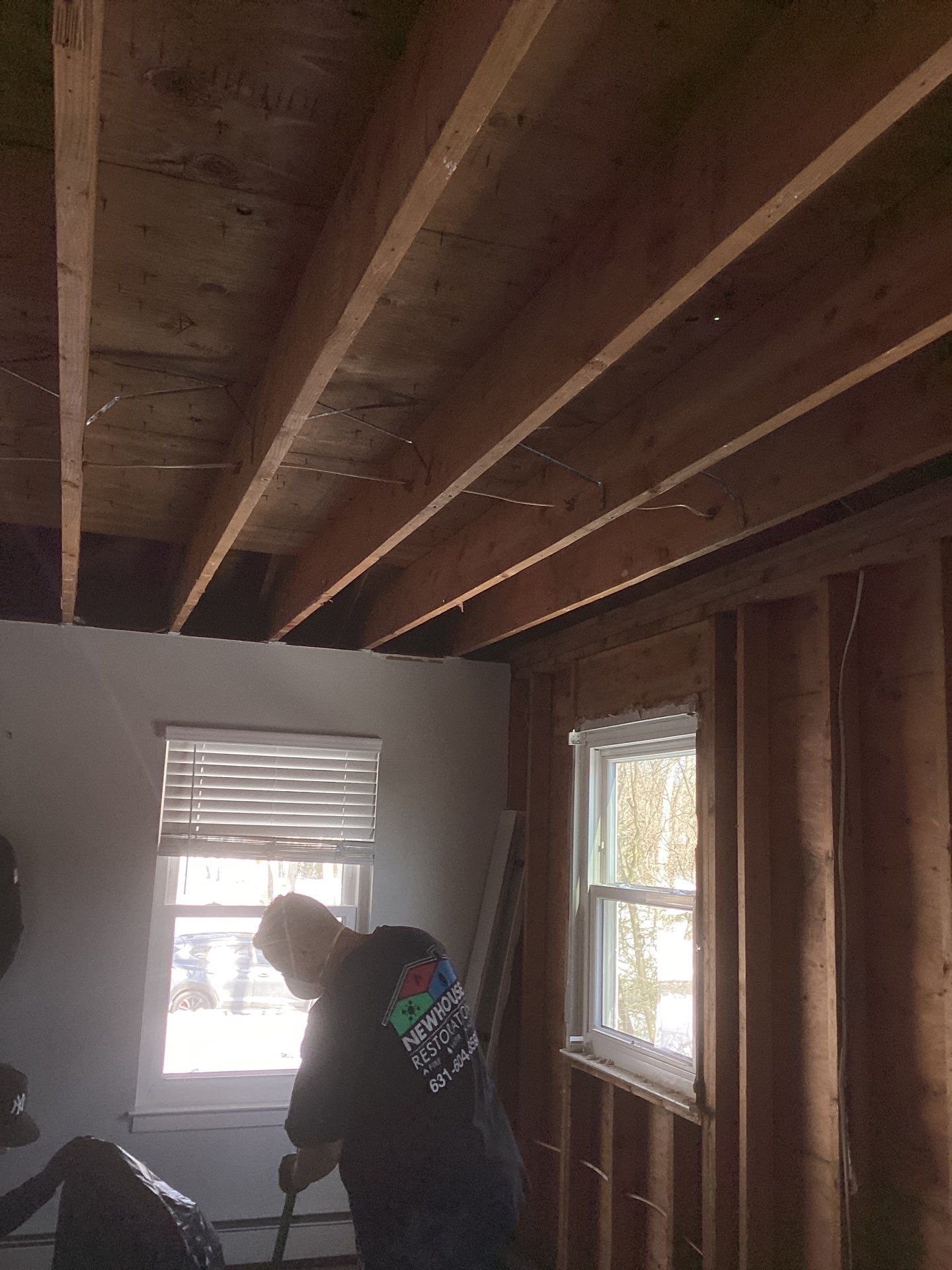 Water damage in Medford, NY by Newhouse Restoration