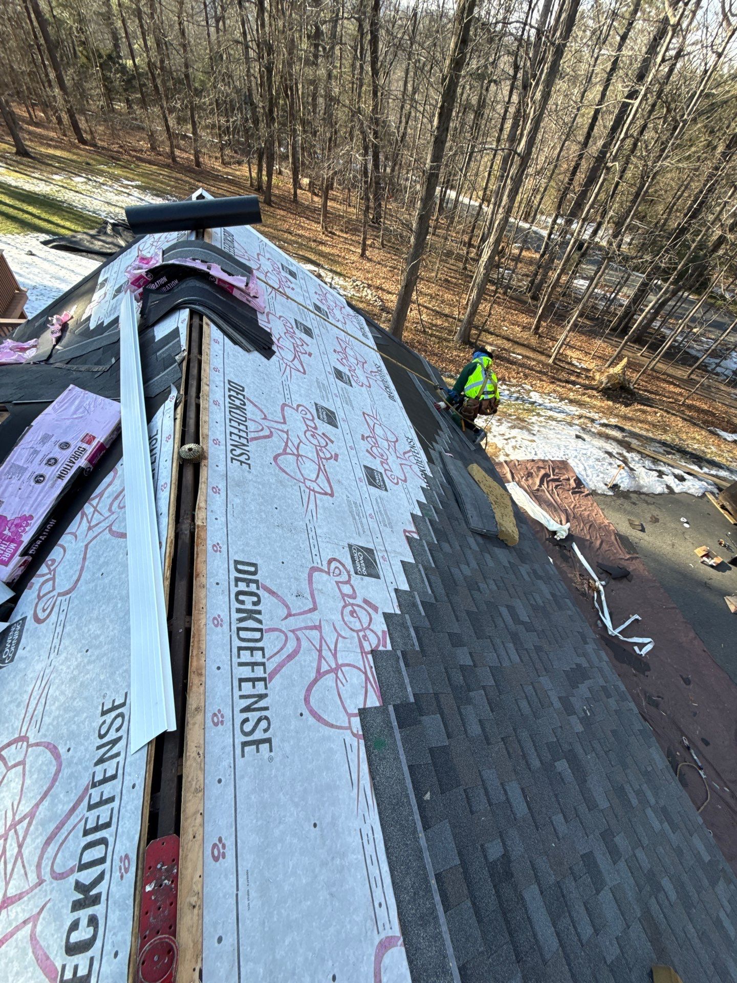 Owens Corning Duration: Williamburg Gray in Collinsville by Golden Shield Roofing
