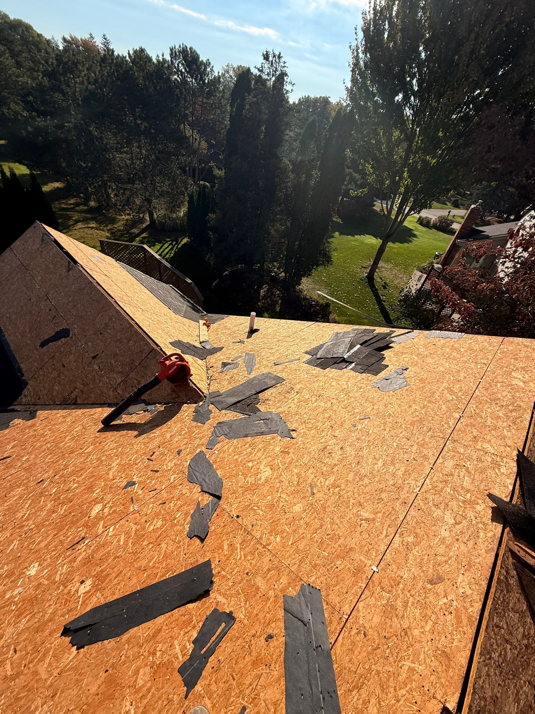 Roof Replacement using Owens Corning Teak by 180 Contractors