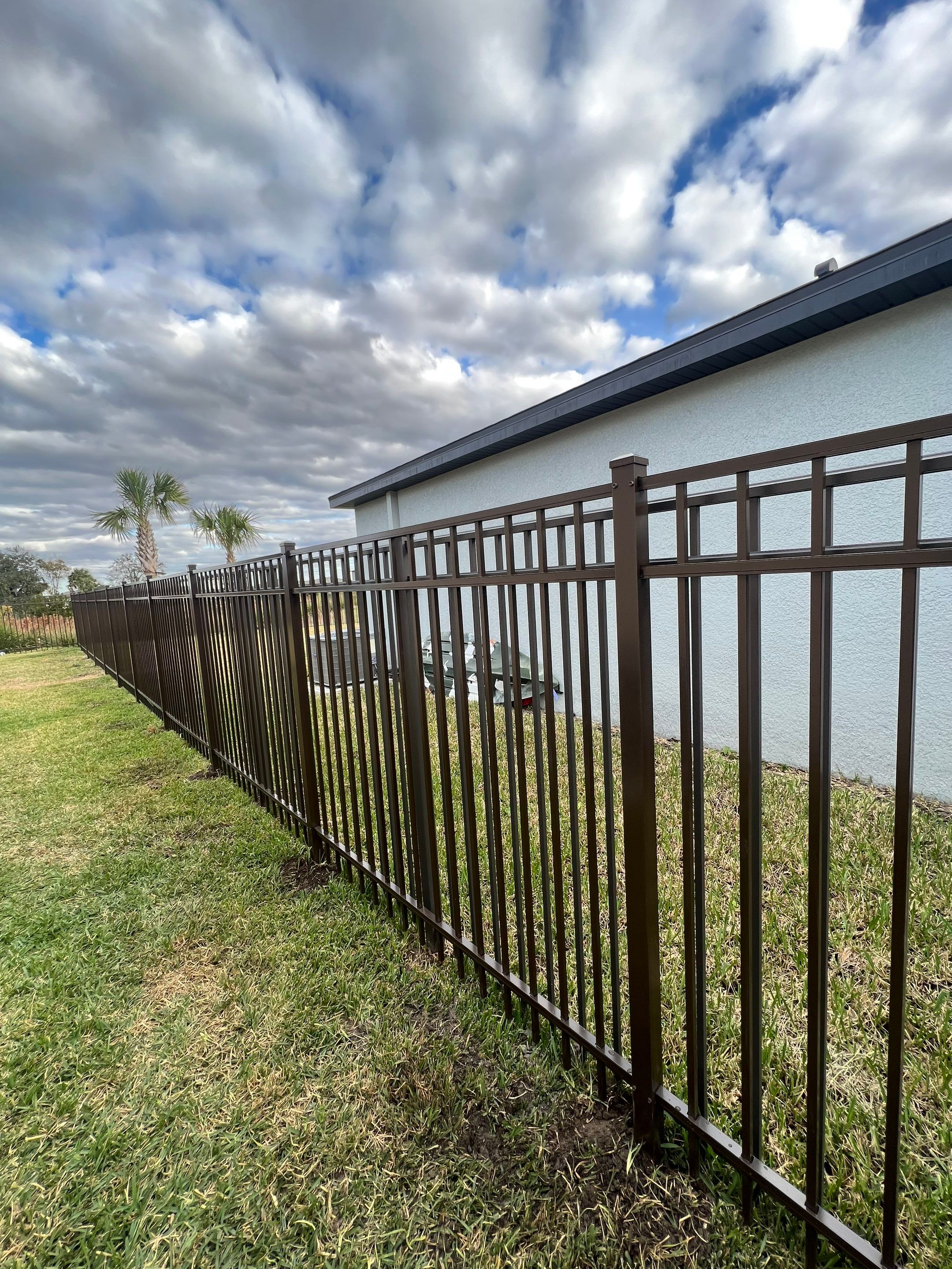 Aluminum Fence Installation using Aluminum Decorative Fence  by Asap fence and gates, LLC