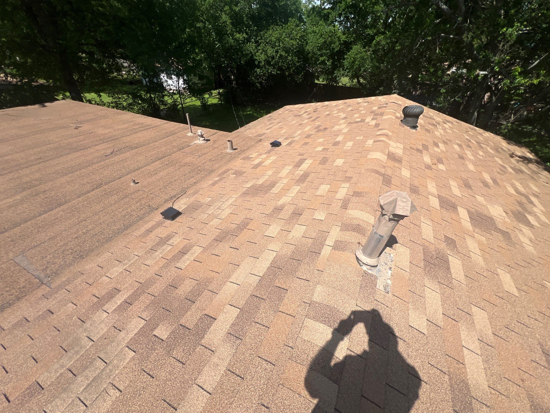 Residential Roofing Installation using IKO Cambridge Dual Black and Mule Hide Rolled Roofing Base and Cap Sheet by WR Roofing Solutions