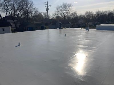 Commercial Roofing Installation using DURO LAST