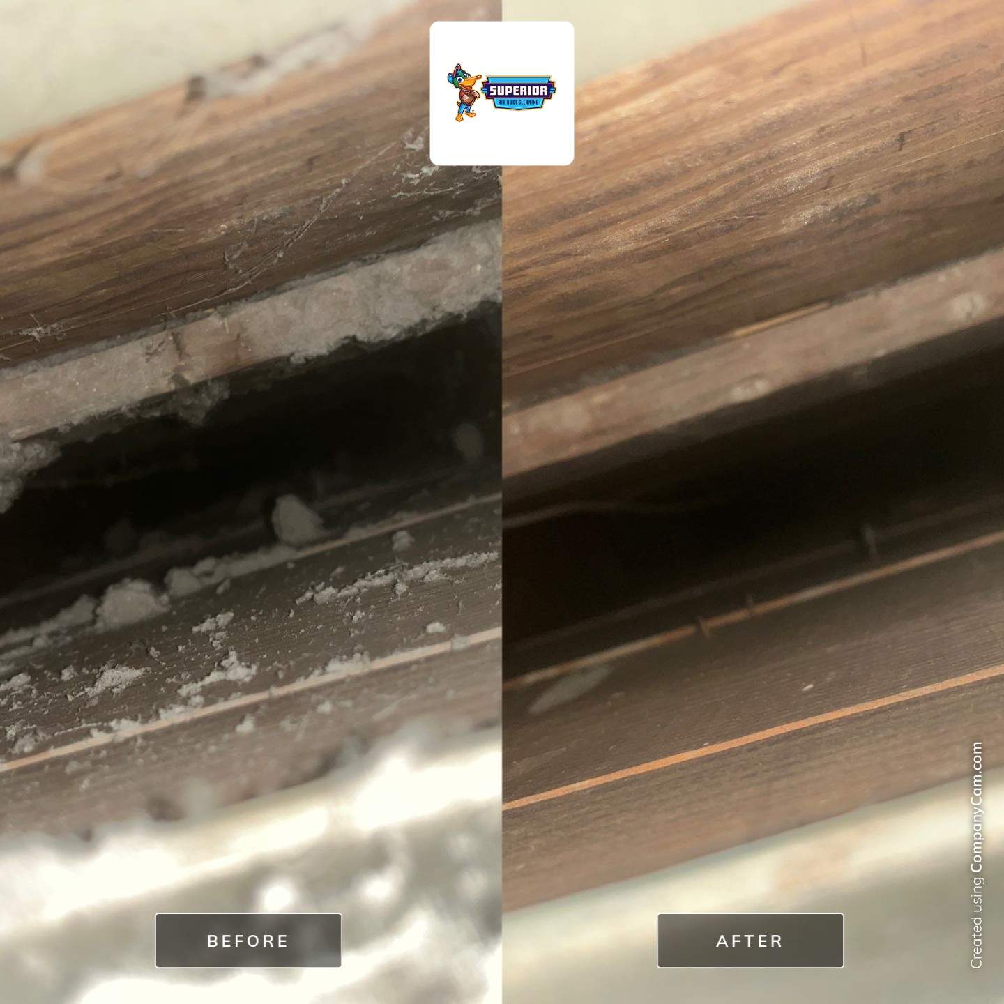 Air Duct Cleaning With a Vacuum Truck in Boardman, OH by Superior Air Duct Cleaning