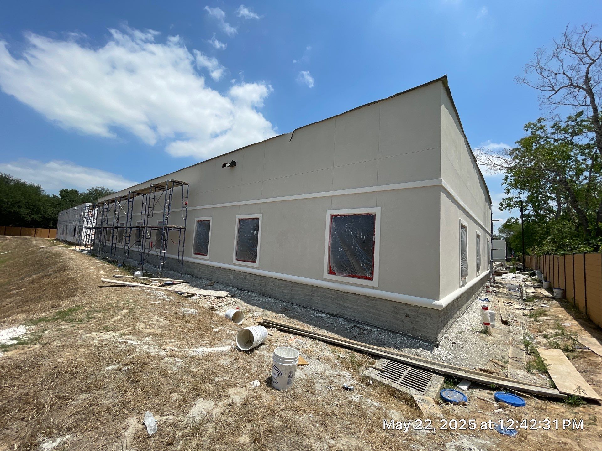 Cypress Commercial Blend: Stucco and Thin Stone by Apex by Apex Conventional Stucco Llc