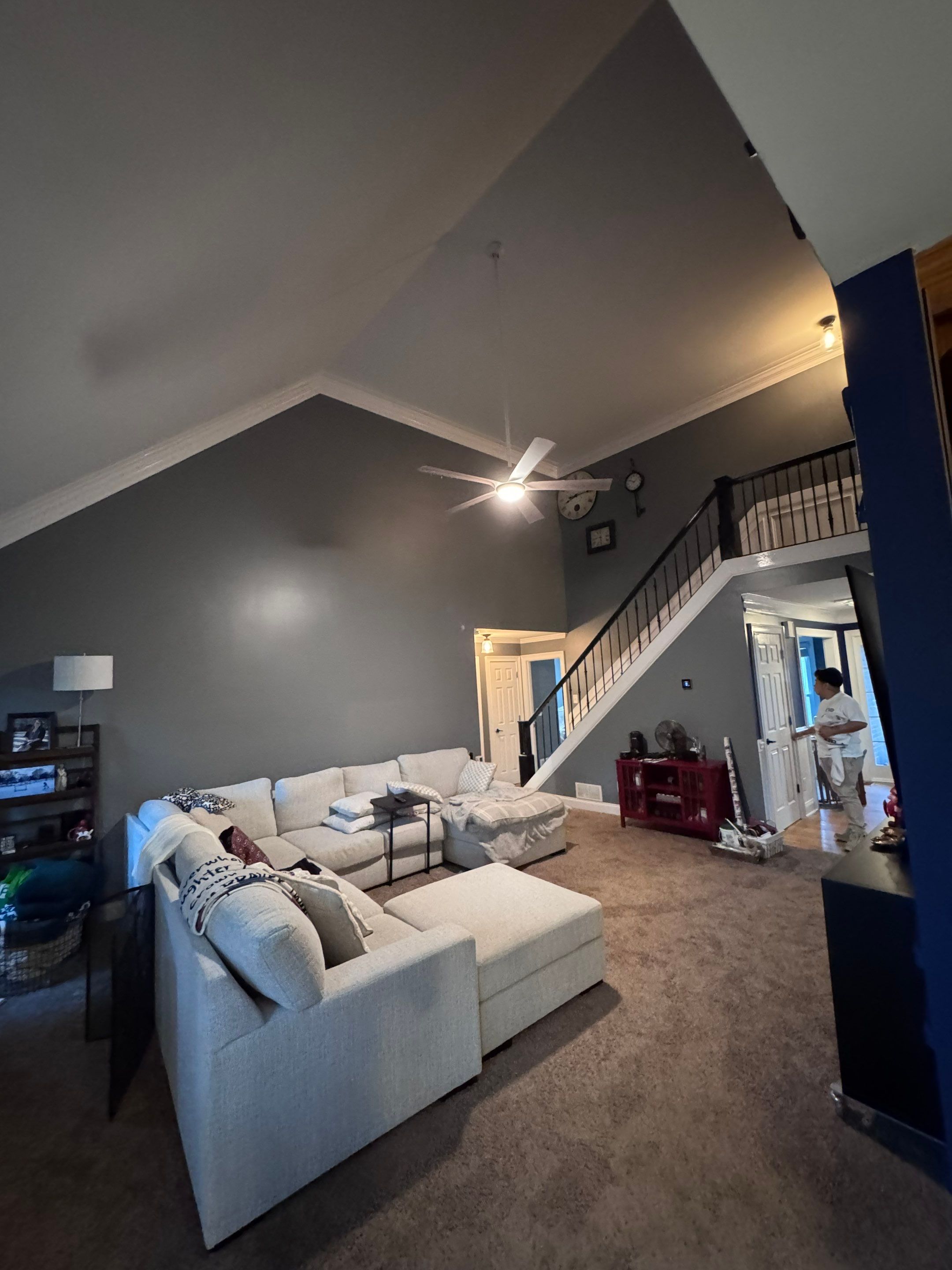 Interior Maintenance Painting Project by Atlanta's Paint Doctor