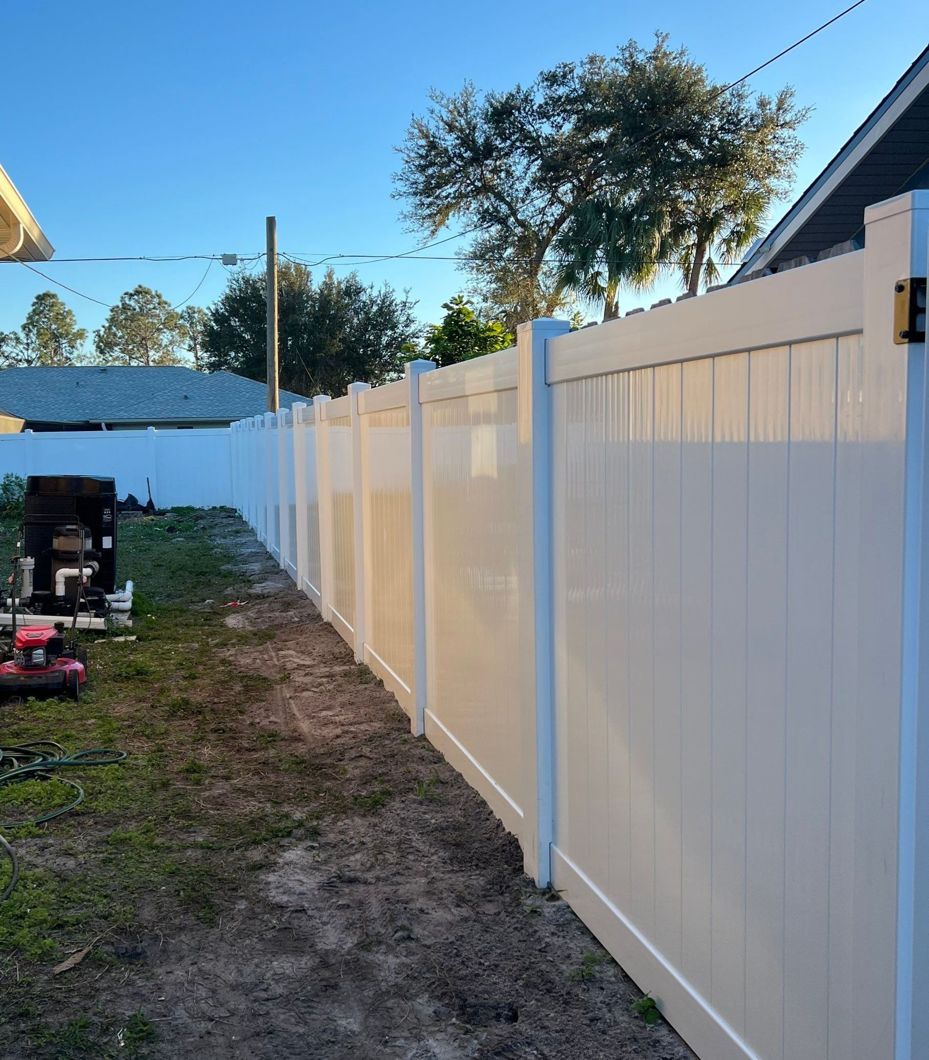 Vinyl Fence Installation using Vinyl Privacy Fence  by Asap fence and gates, LLC