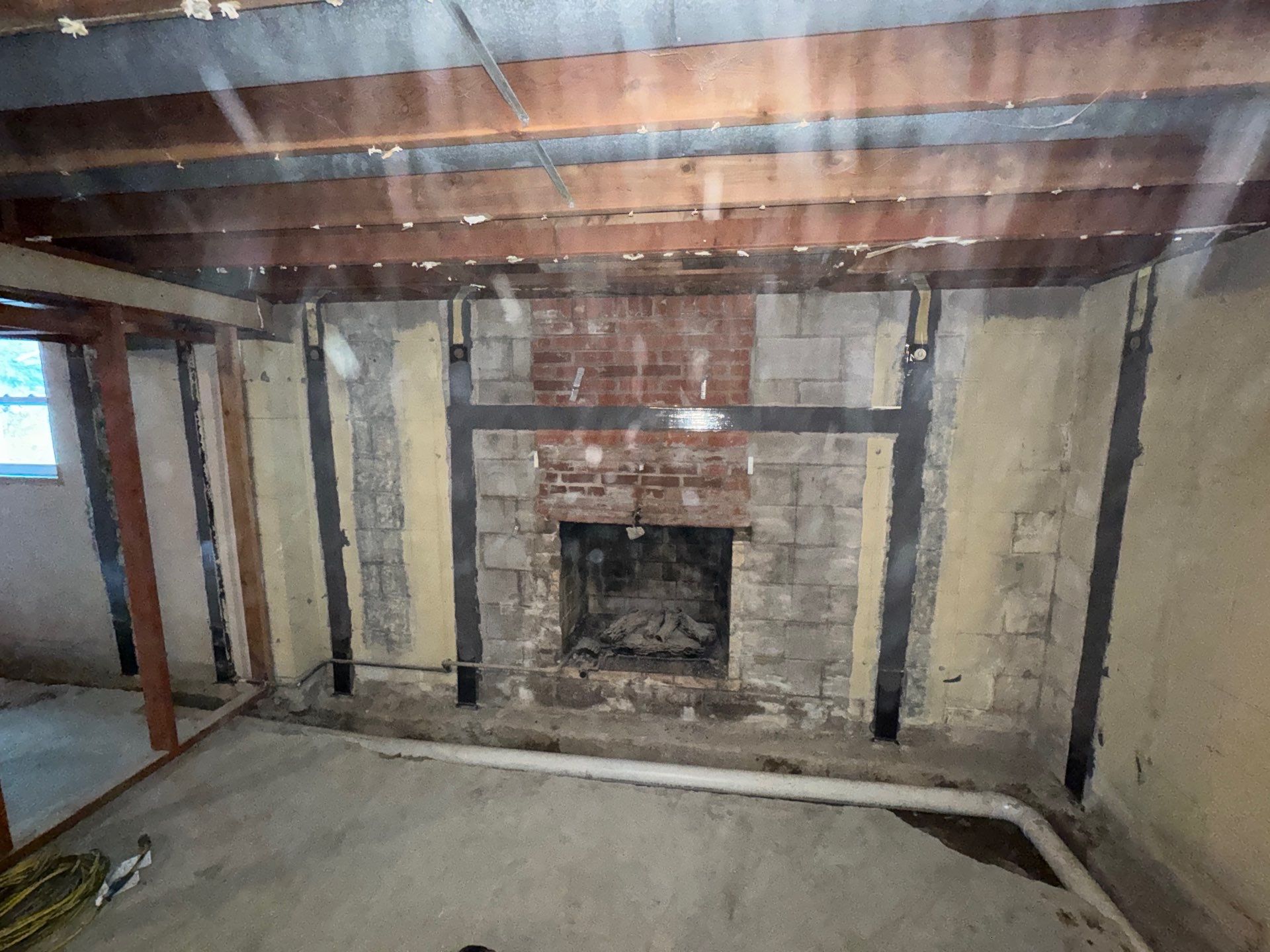 Eldridge, IA Invisibeam Project by ACE Waterproofing & Basement Solutions