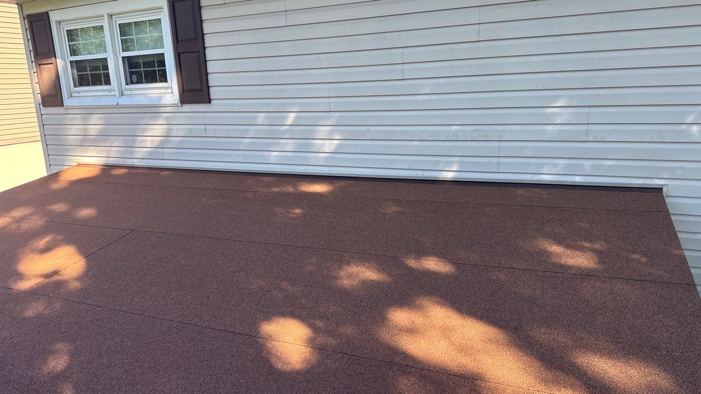 Low Slope Roof Replacement in Hanover, PA — Owens Corning DeckSeal System in Brownwood by Bealing Roofing & Exteriors