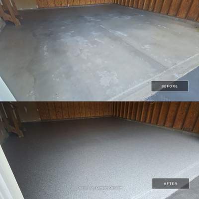 Vintage Zircon Garage Coating