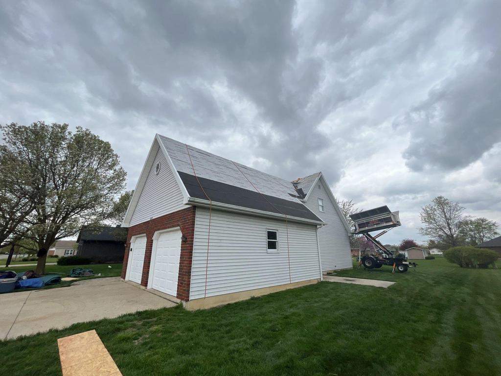 Residential Roofing Installation using GAF Timberline HDZ Appalachian Sky by Nitro Roofing and Construction