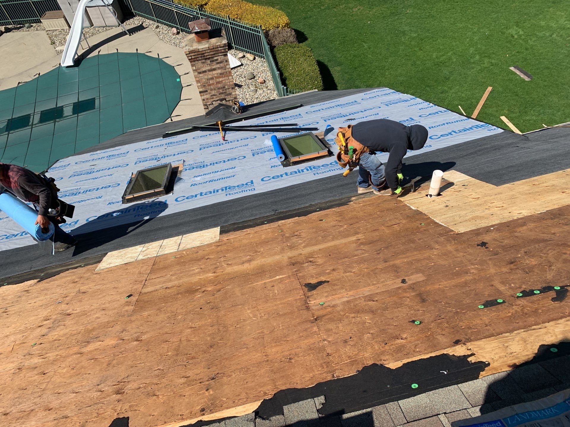Roof Replacement using CertainTeed Landmark by 180 Contractors