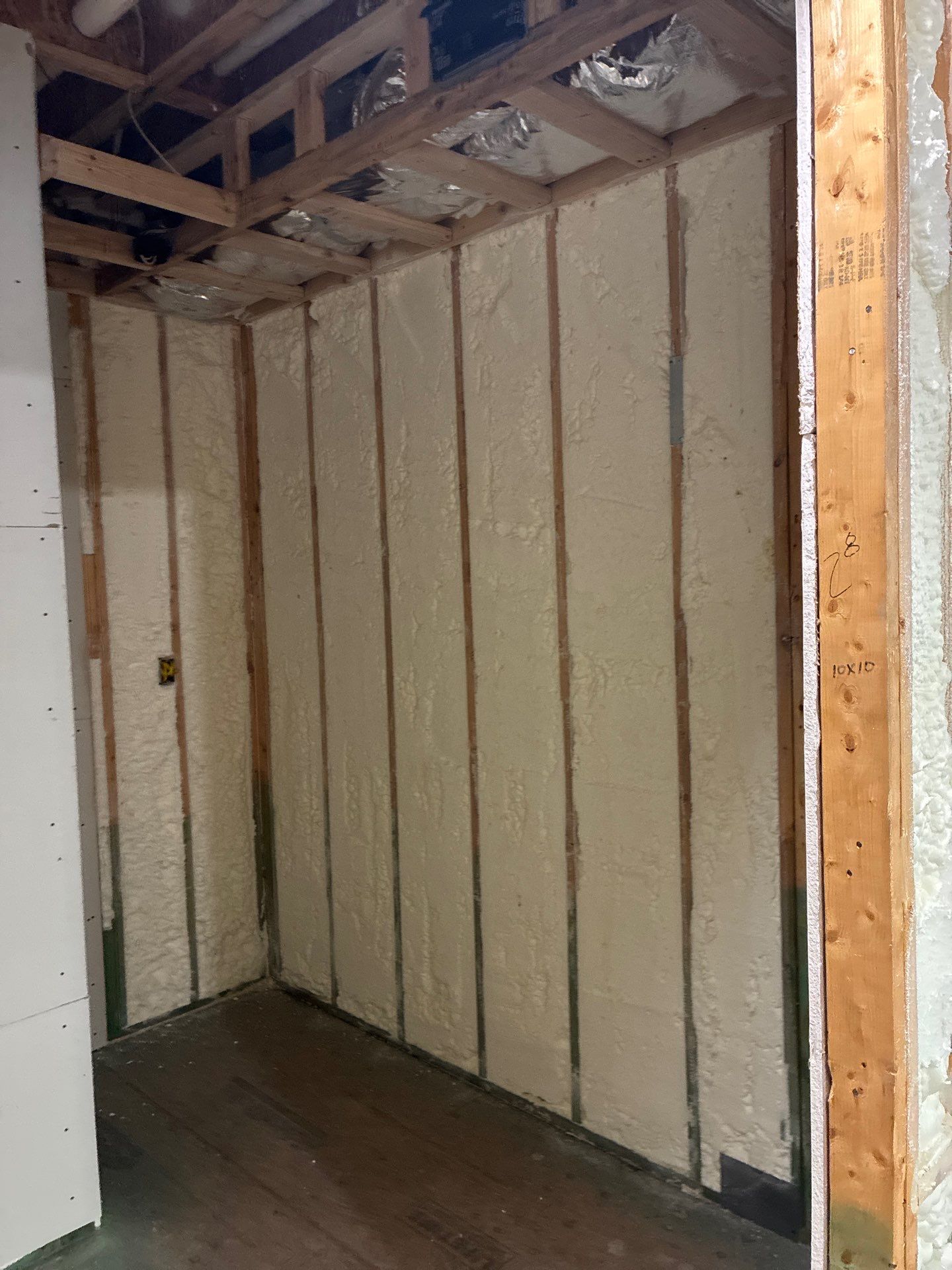 Fully encapsulated Dallas custom home  by Apex Insulation Solutions