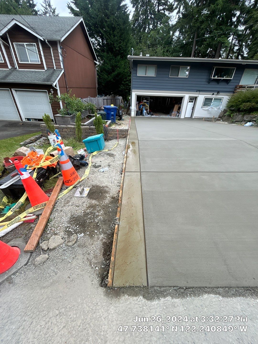 Nathan | Concrete Driveway & Walkway by Jireh Asphalt & Concrete Inc 
