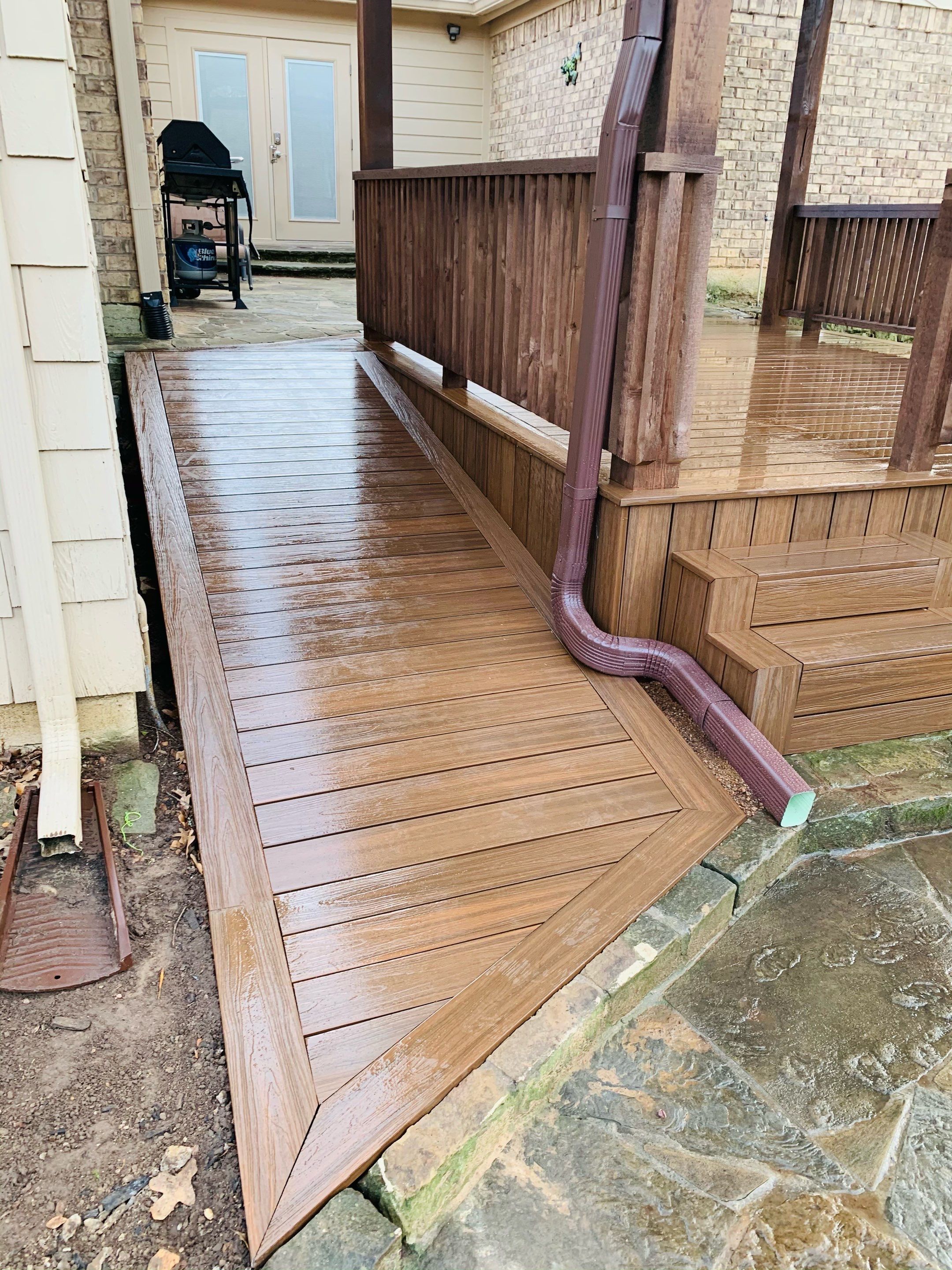 General Construction - From Exterior Siding & chimney, Patios to Full Interior Damage by First United Roofing & Construction
