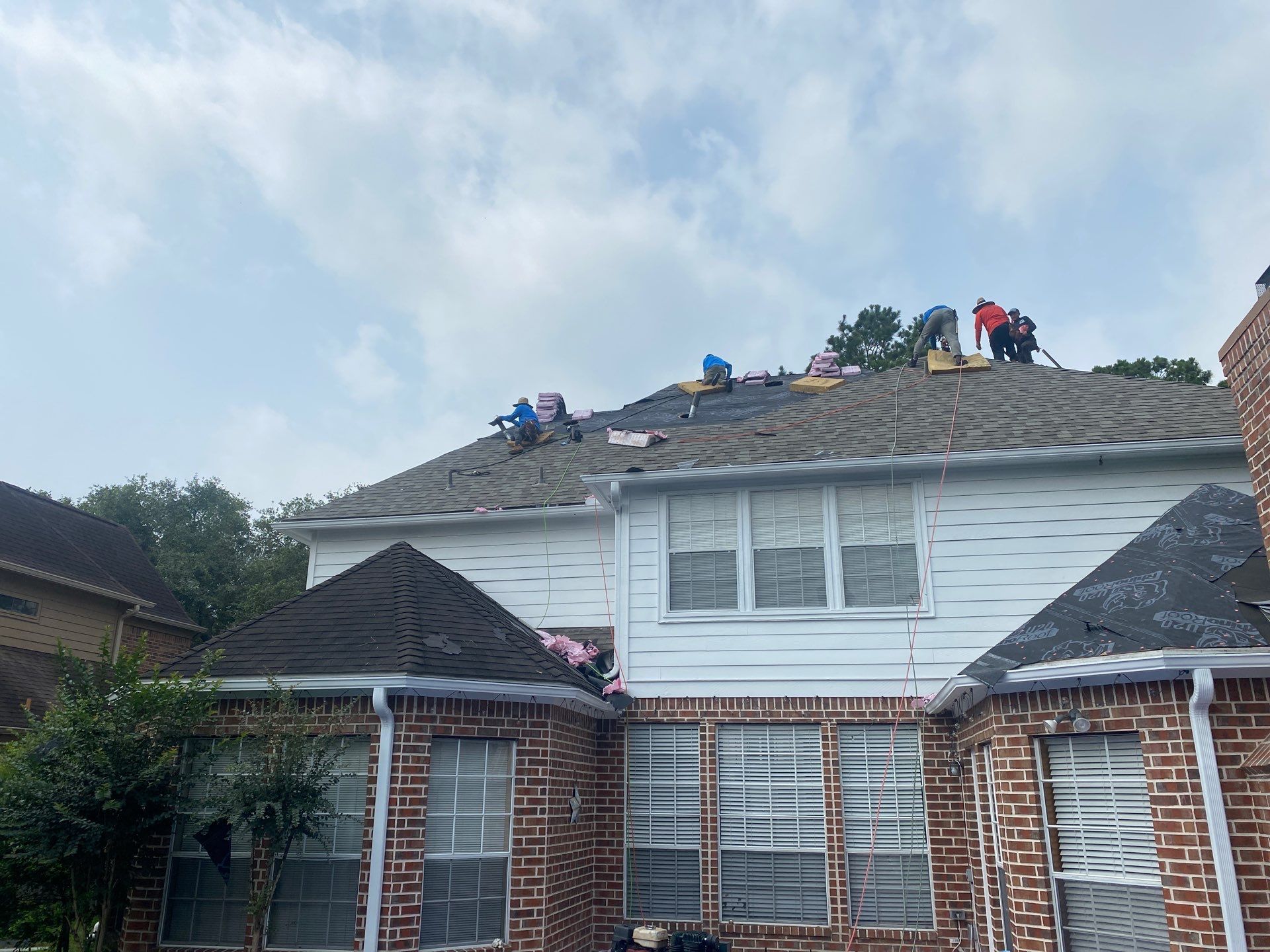 Residential Roofing Repair using Owen's Corning Duration (Lifetime) Shingles by Roof Repair Company