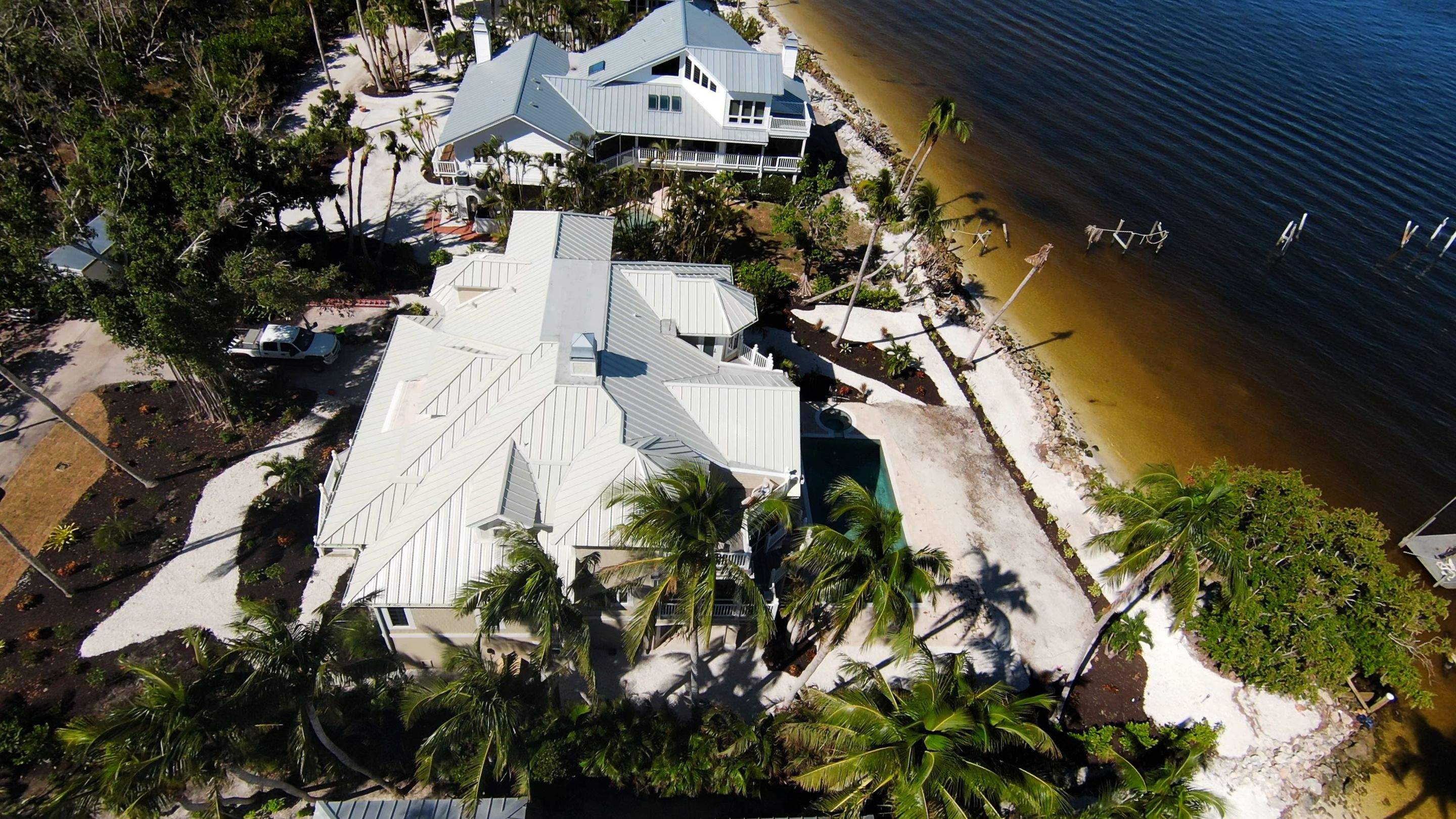 Sanibel Island Standing Seam Roof Replacement by Four Peaks Roofing