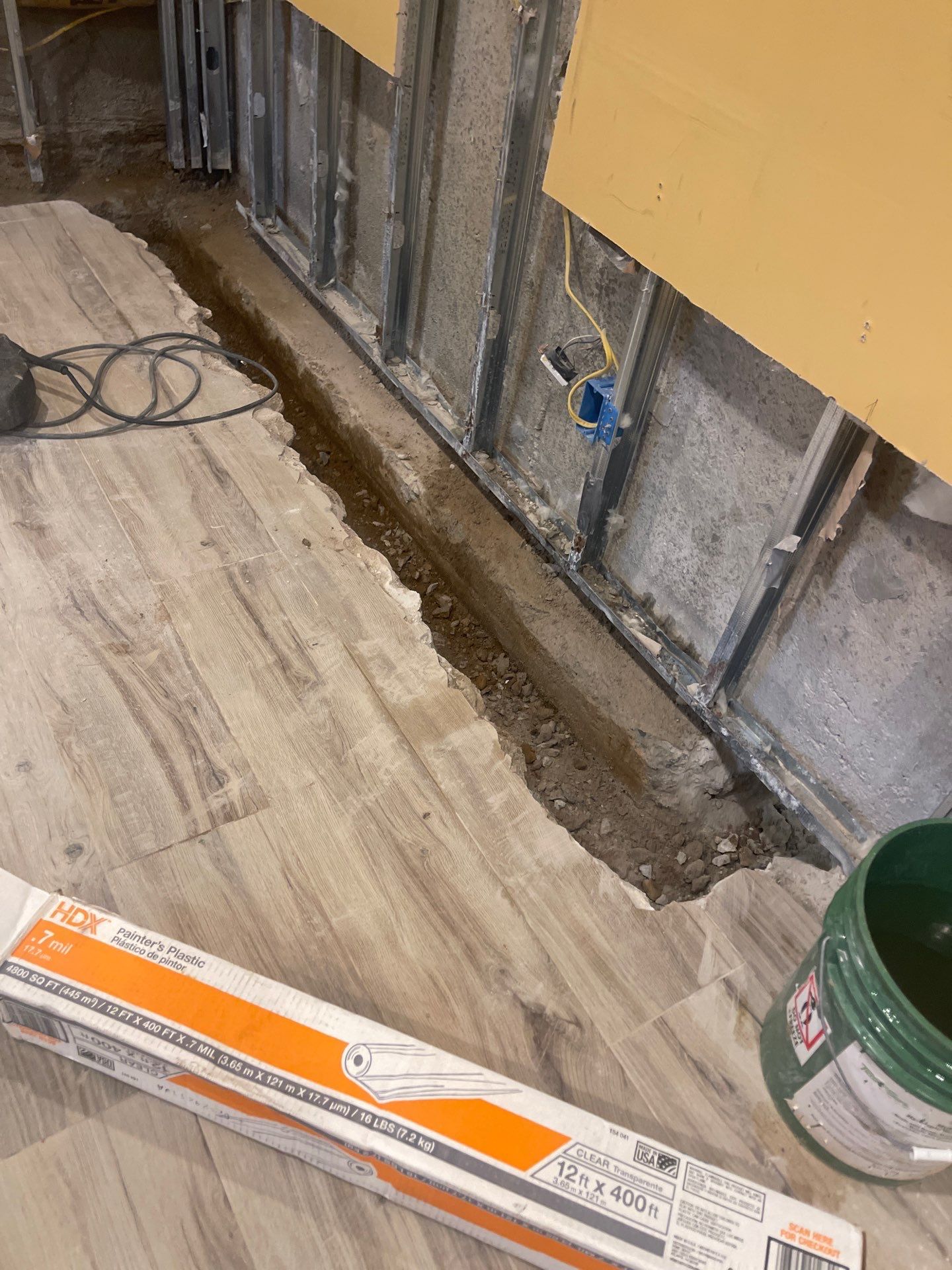 Woods Dr, Roslyn, NY 11576 by A.M. Shield Waterproofing, Corp.