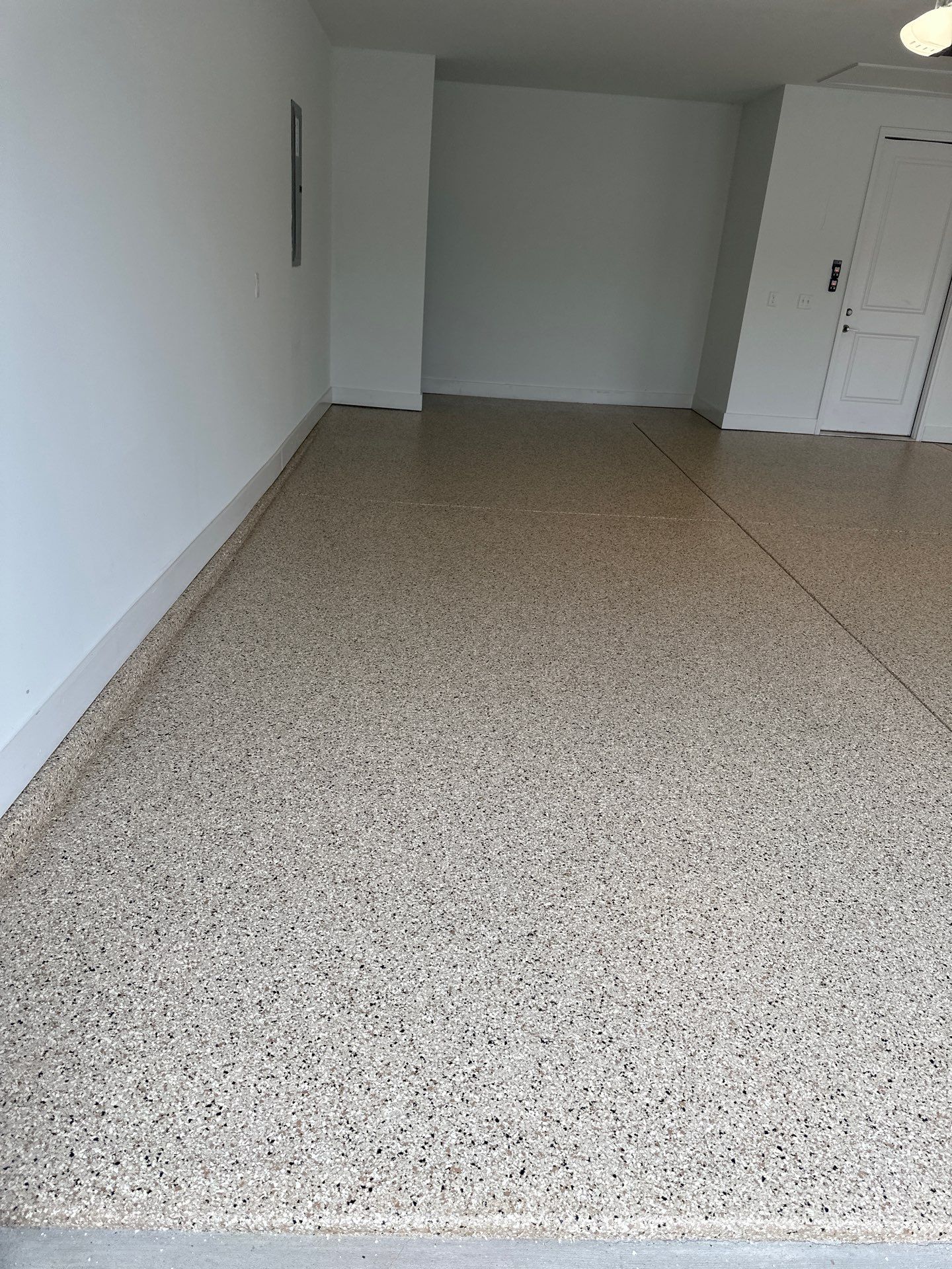 Garage Floor Coating using Shoreline by My Garage Floor Guys