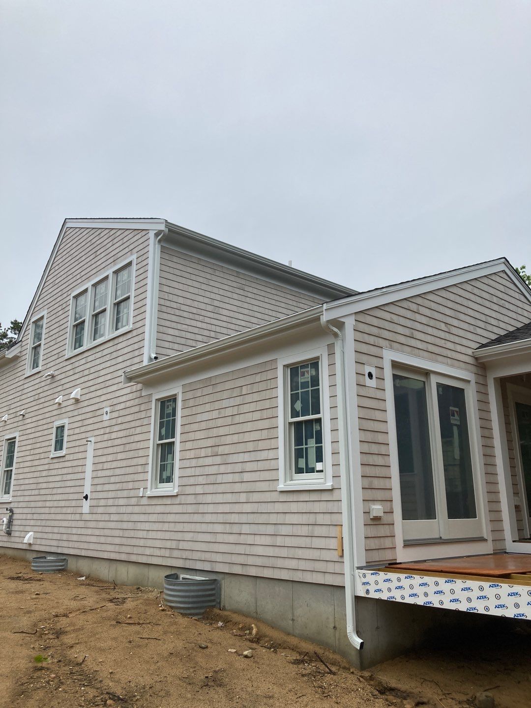 Gutter Installation using 5" K-Style Aluminum Gutter in Harwich, MA by Gutter Pro Enterprises