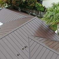 24ga 1" Nail-Strip Mansard Brown by Total Roofing System The Metal Roof Experts