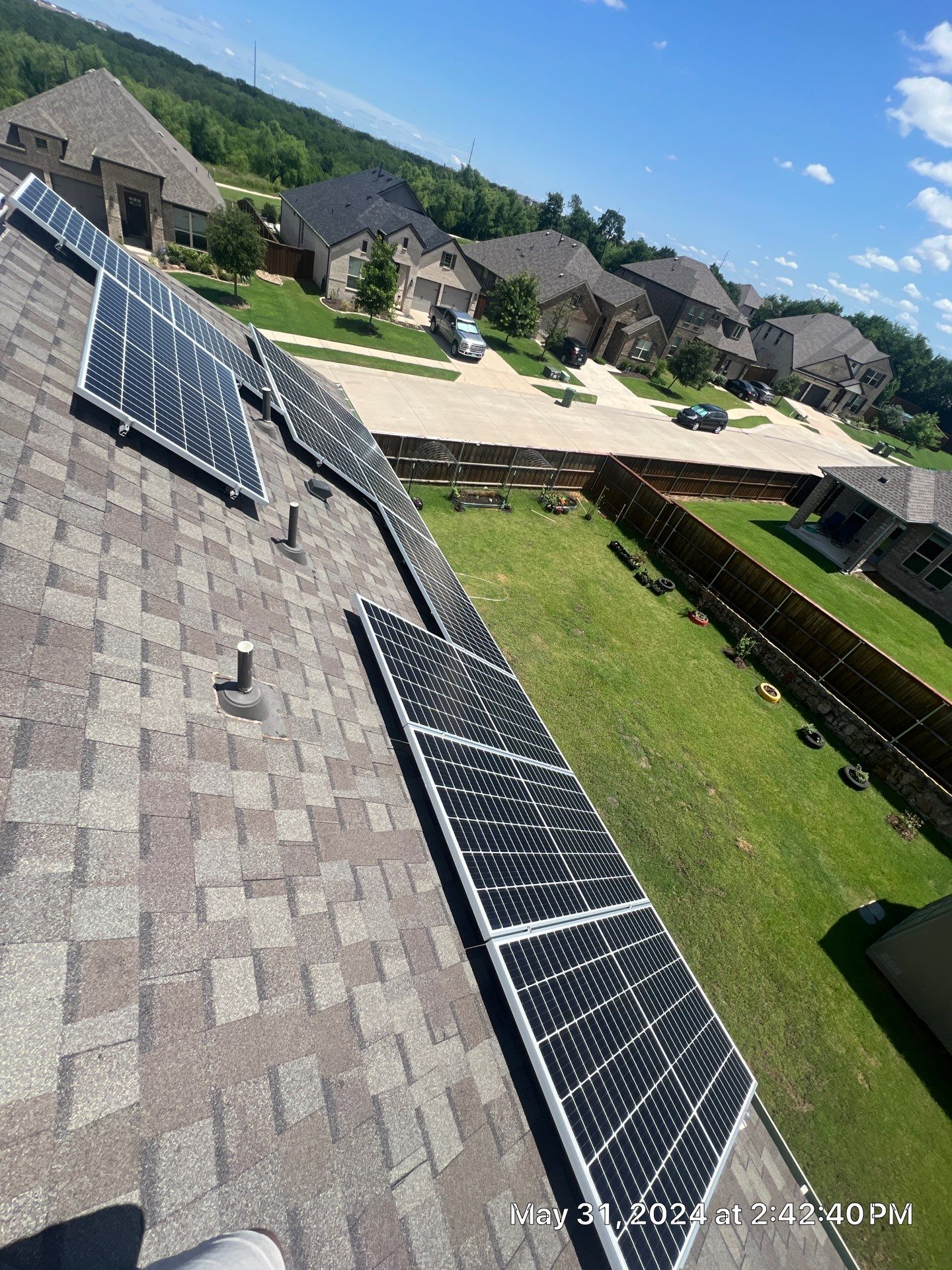 D&R in Prosper Tx using Solar Panels by Sunaura Solar