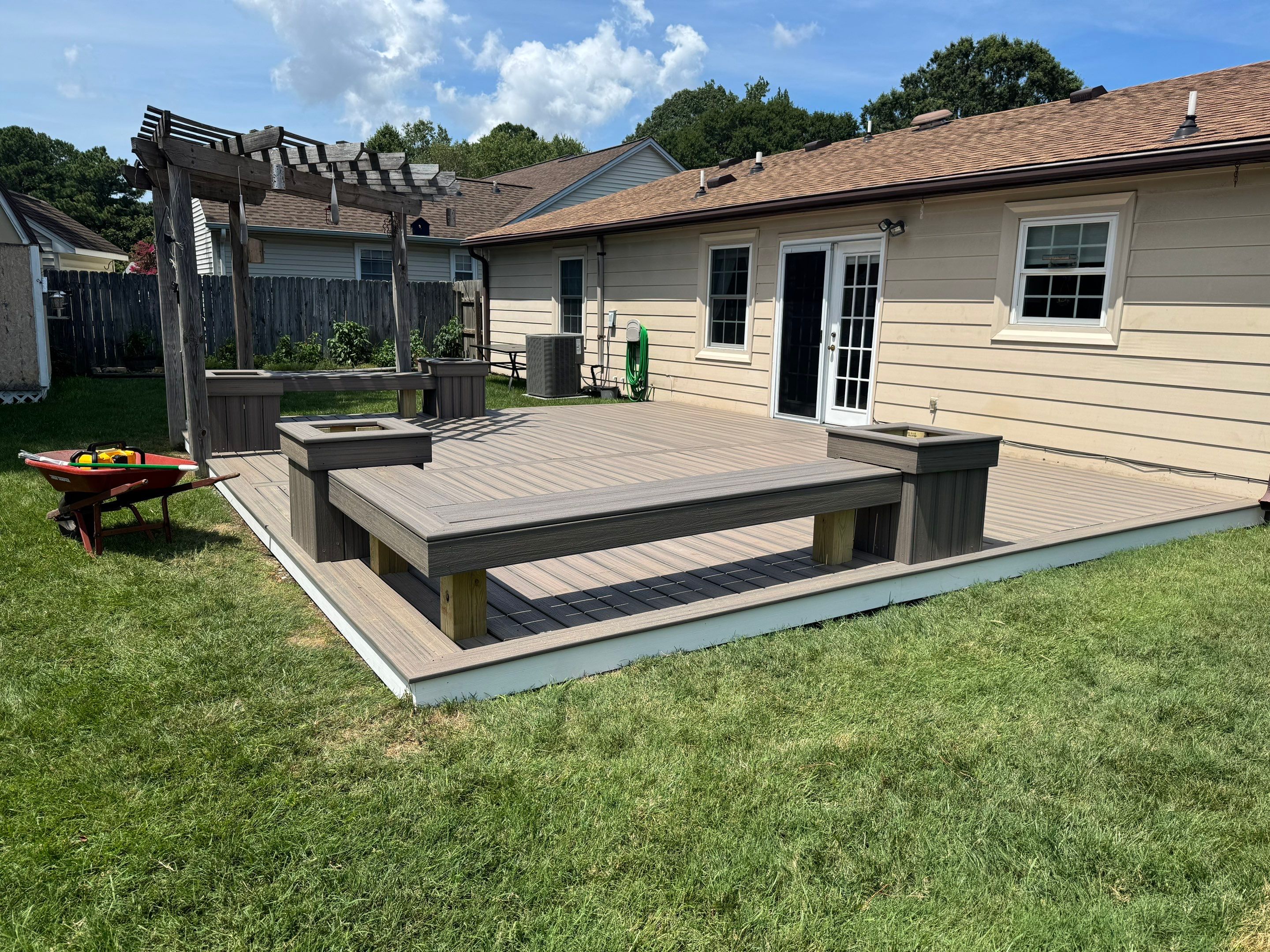 Composite Decks That Outshine Wood. by Tidewater Trim & Deck