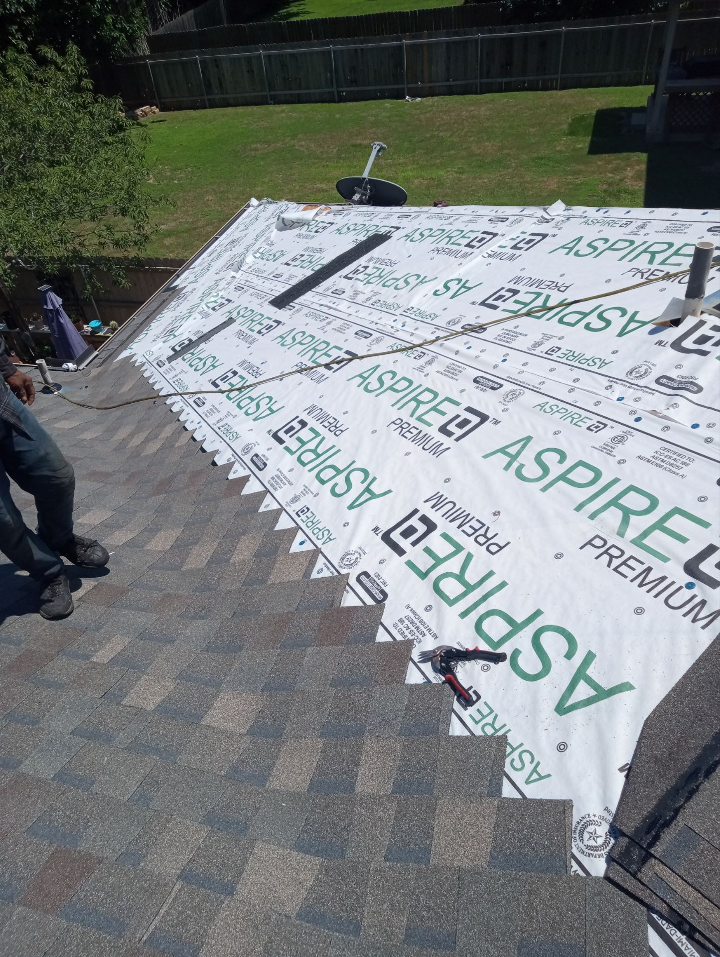 Complete Residential Roofing Replacement and Decking Repair in Round Rock by Caliber Restoration LLC