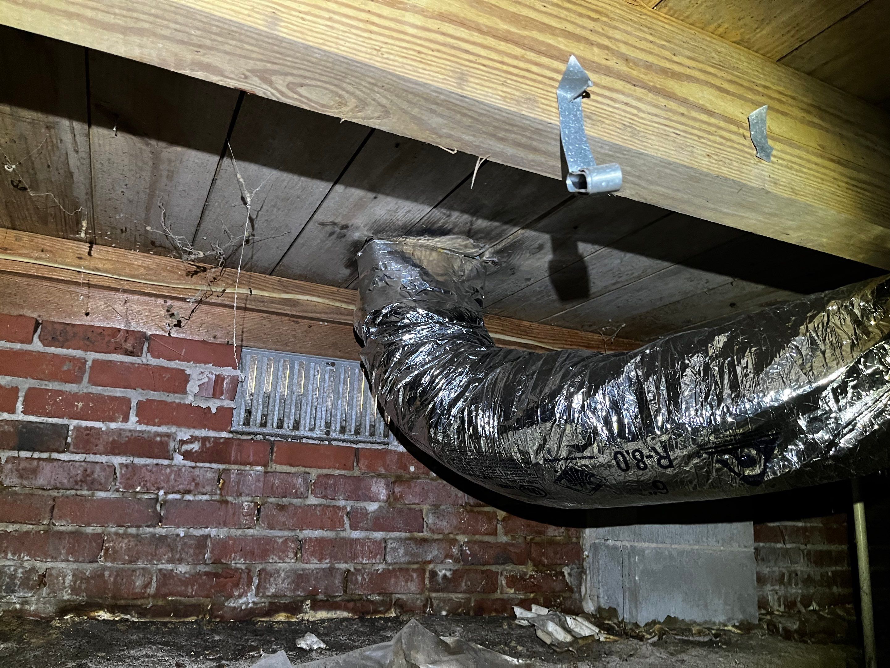 Impact Choice Encapsulation with new piers and crawlspace door. by Impact Crawlspace
