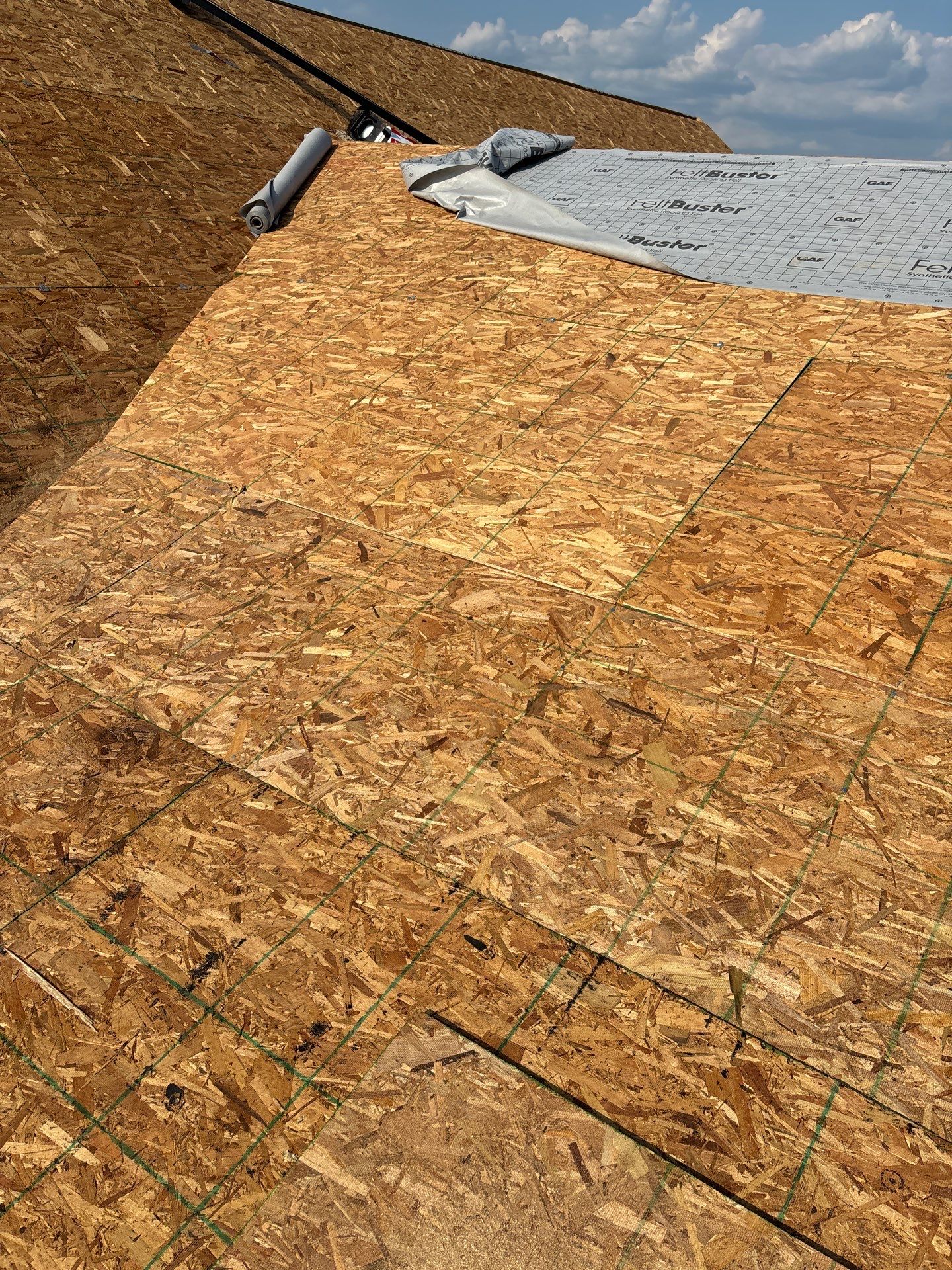 Residential Roofing Installation using GAF Timberline HDZ Charcoal In Parkersburg WV by Rainstoppers Roofing