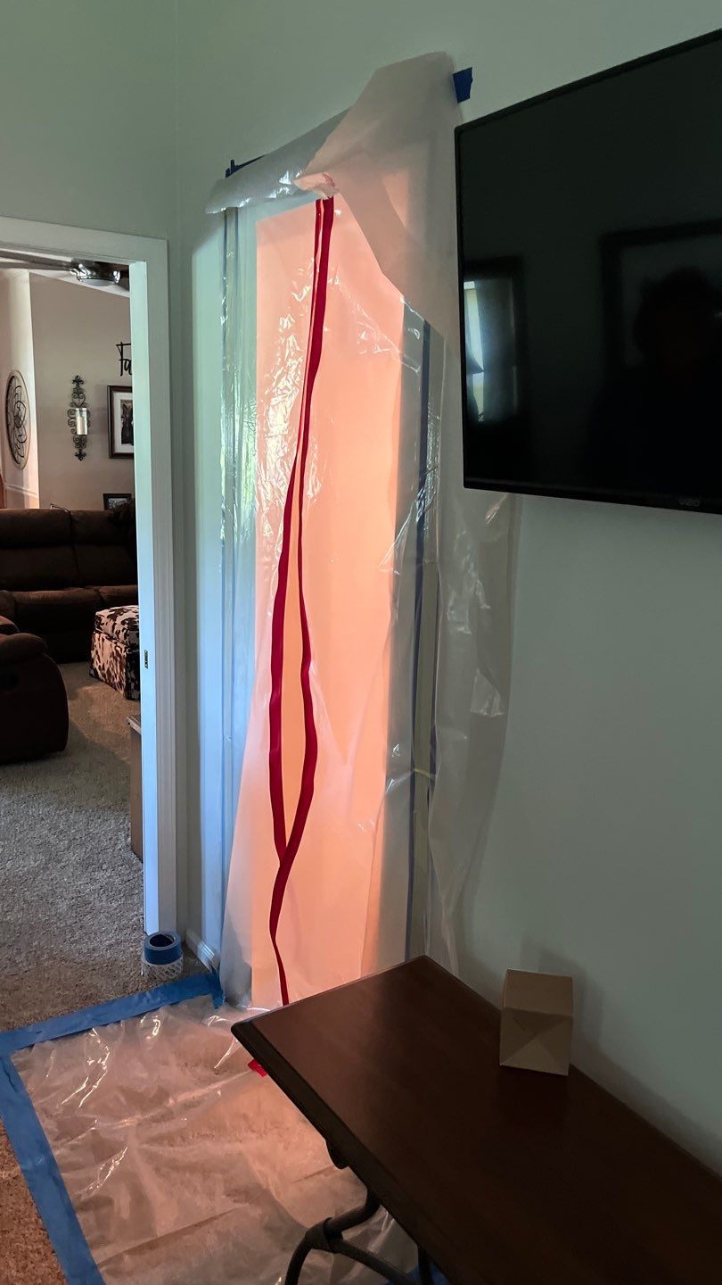 Water Mitigation, Mold Remediation and Repairs of Home in Memphis, IN by ANR Restoration