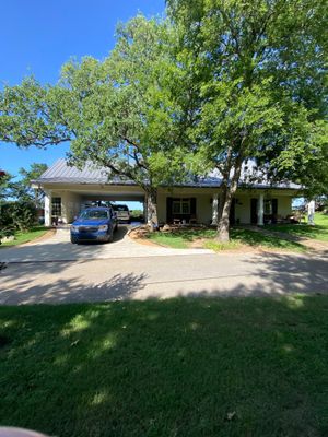 Utility Trailer Loading for Metal Fencing Project