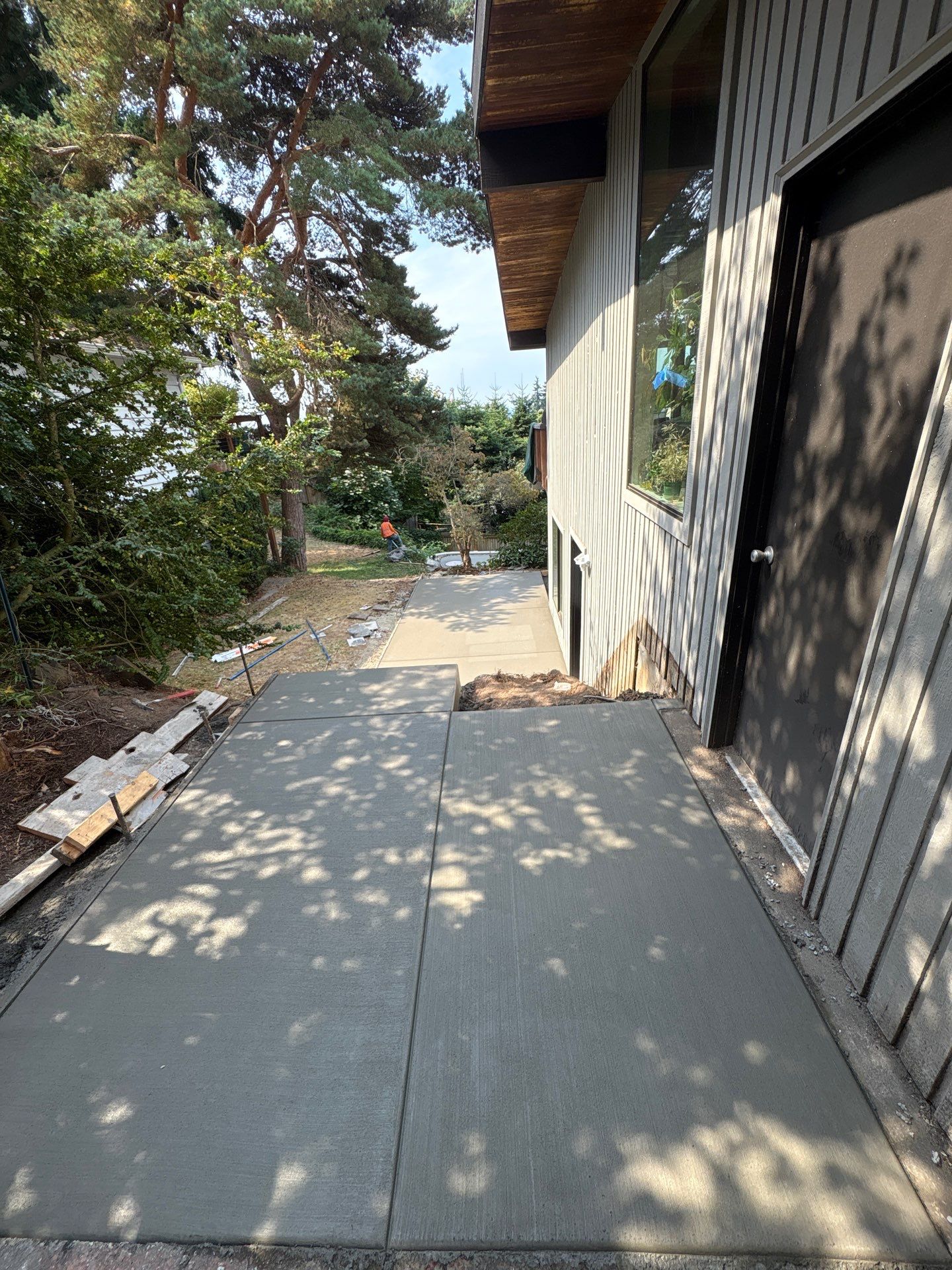 Backyard Concrete Patch Repair | Seattle  by Jireh Asphalt & Concrete Inc 