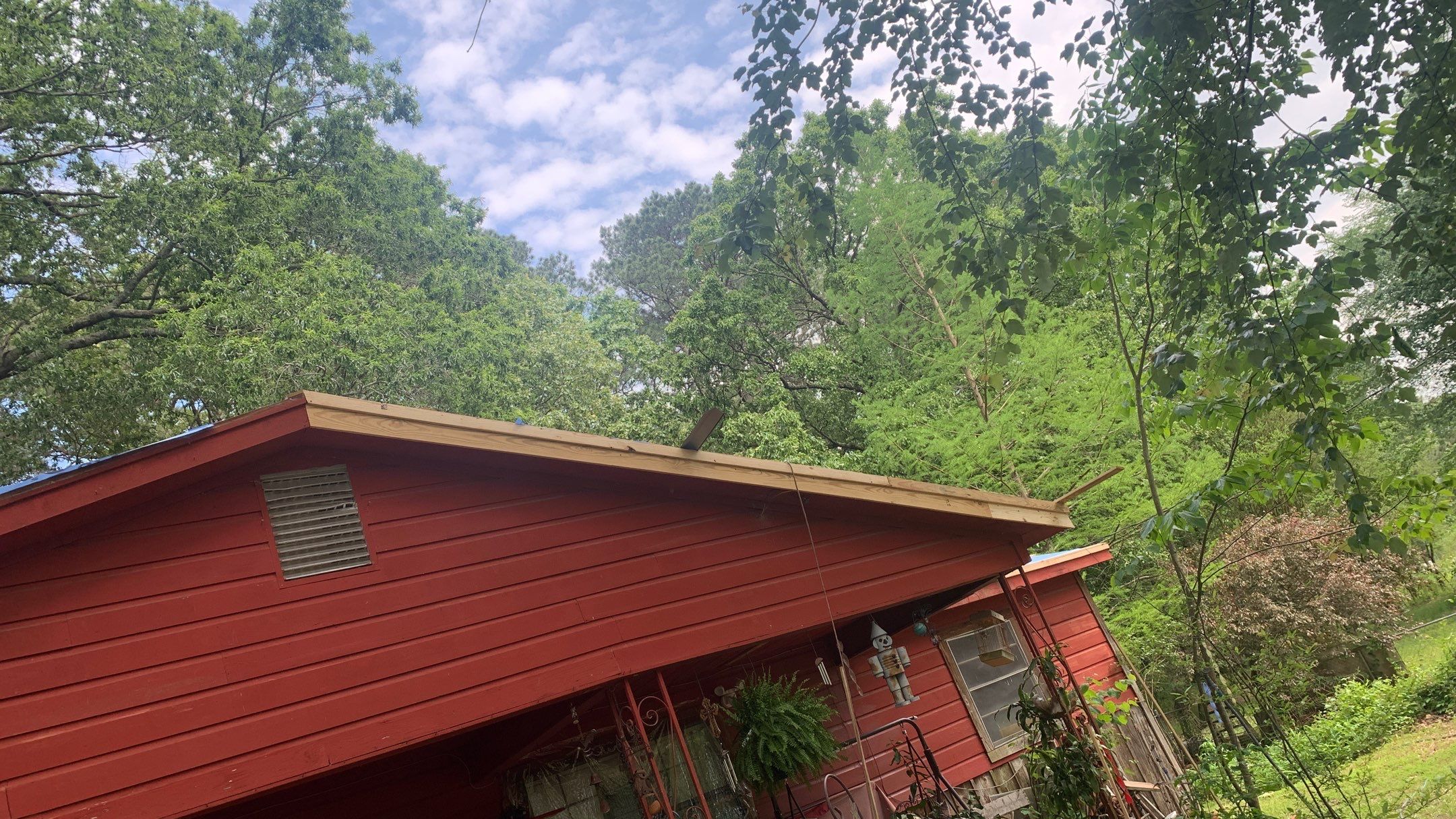 Residential Shingle Reroof using 29 gauge metal by Hostetler Roofing