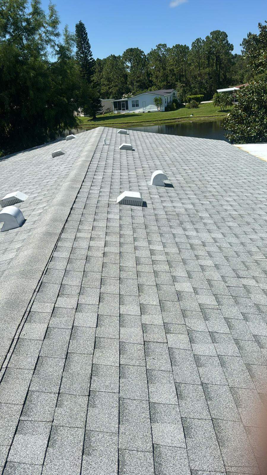 Shingle reroof replacement Ormond Beach FL by Pinnacle Roofing Group