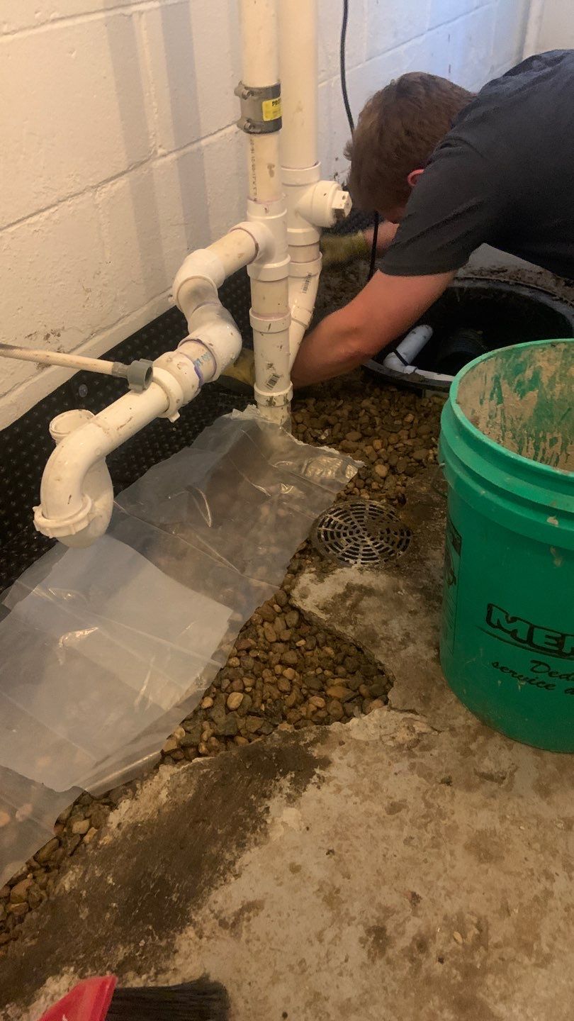 Solving a One-Wall Water Issue in St. Paul by Waterproofing Northeast